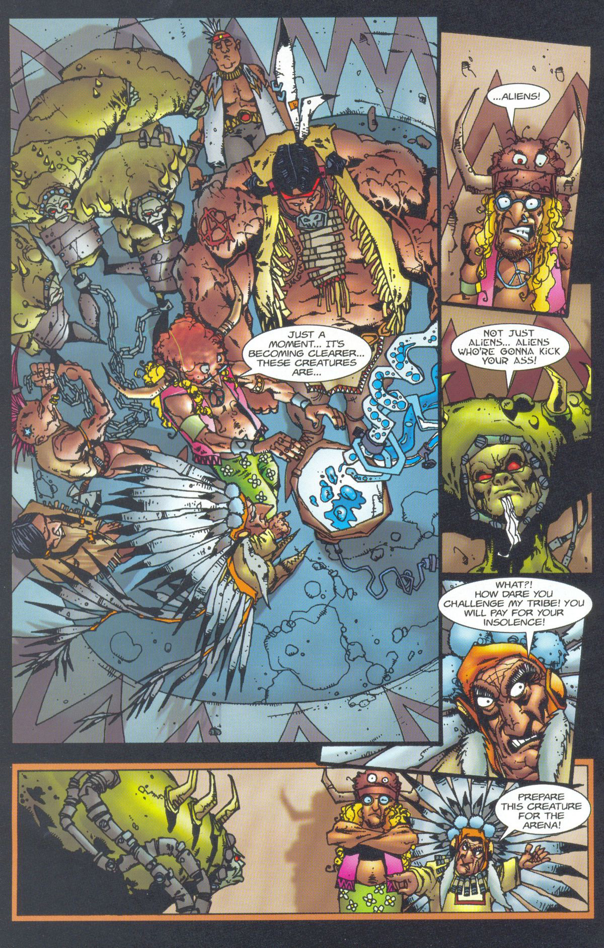 Read online Dead or Alive -- A Cyberpunk Western comic -  Issue #2 - 14