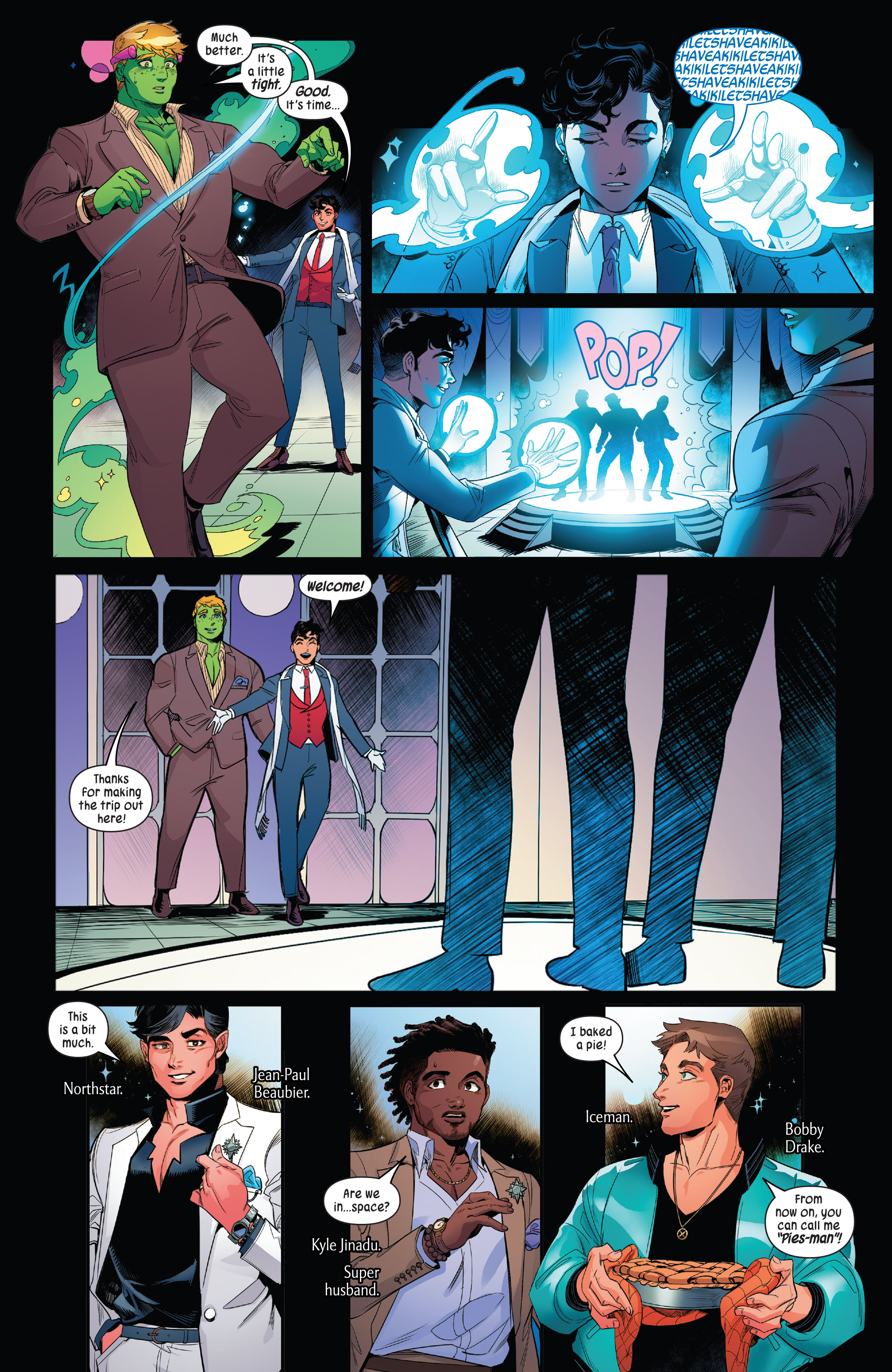 Read online Hulkling & Wiccan comic -  Issue #1 - 5