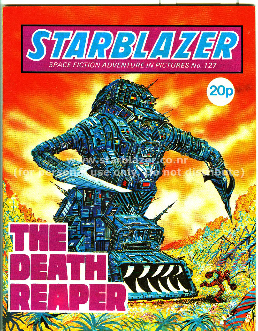 Read online Starblazer comic -  Issue #127 - 1