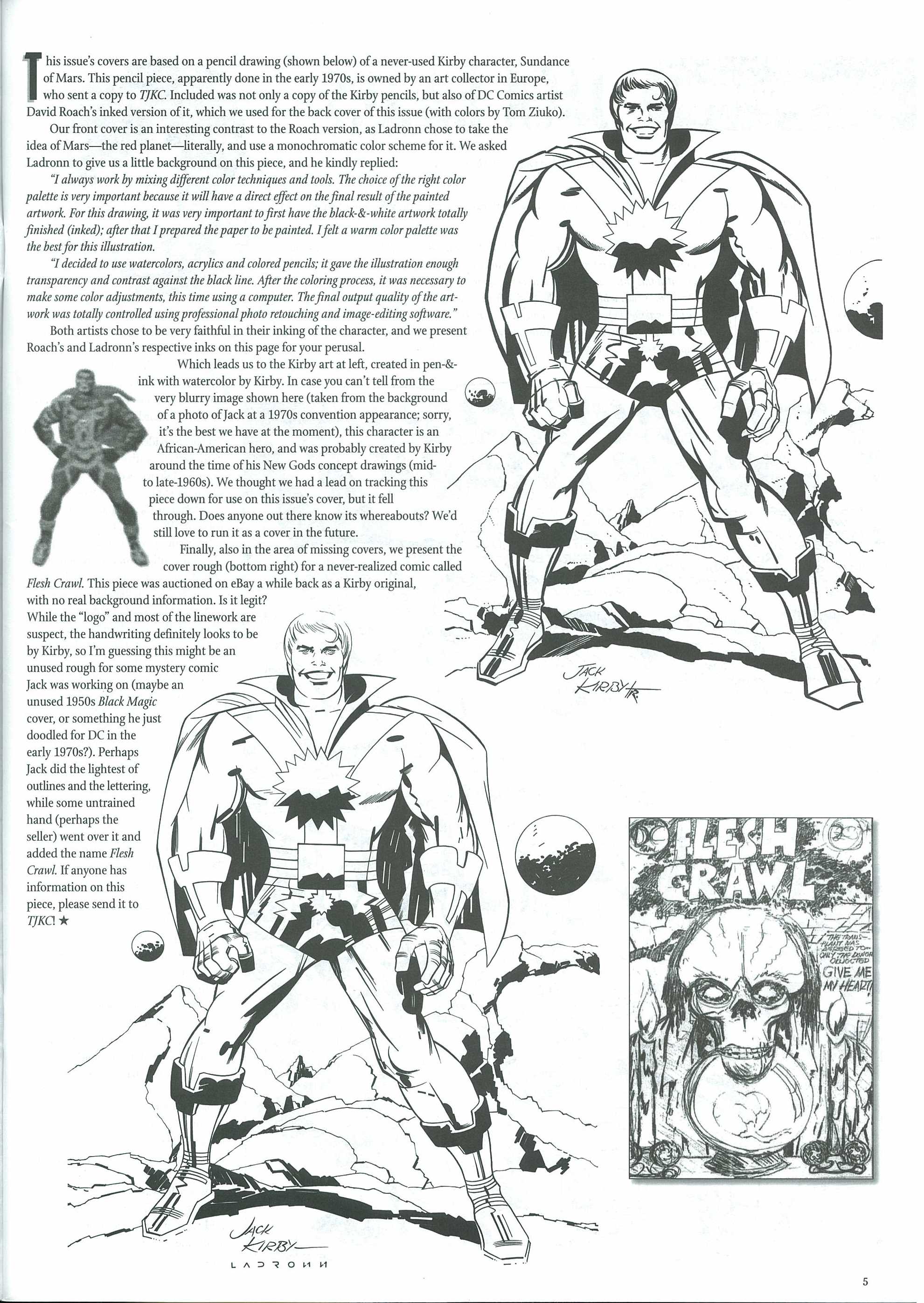 Read online The Jack Kirby Collector comic -  Issue #32 - 7