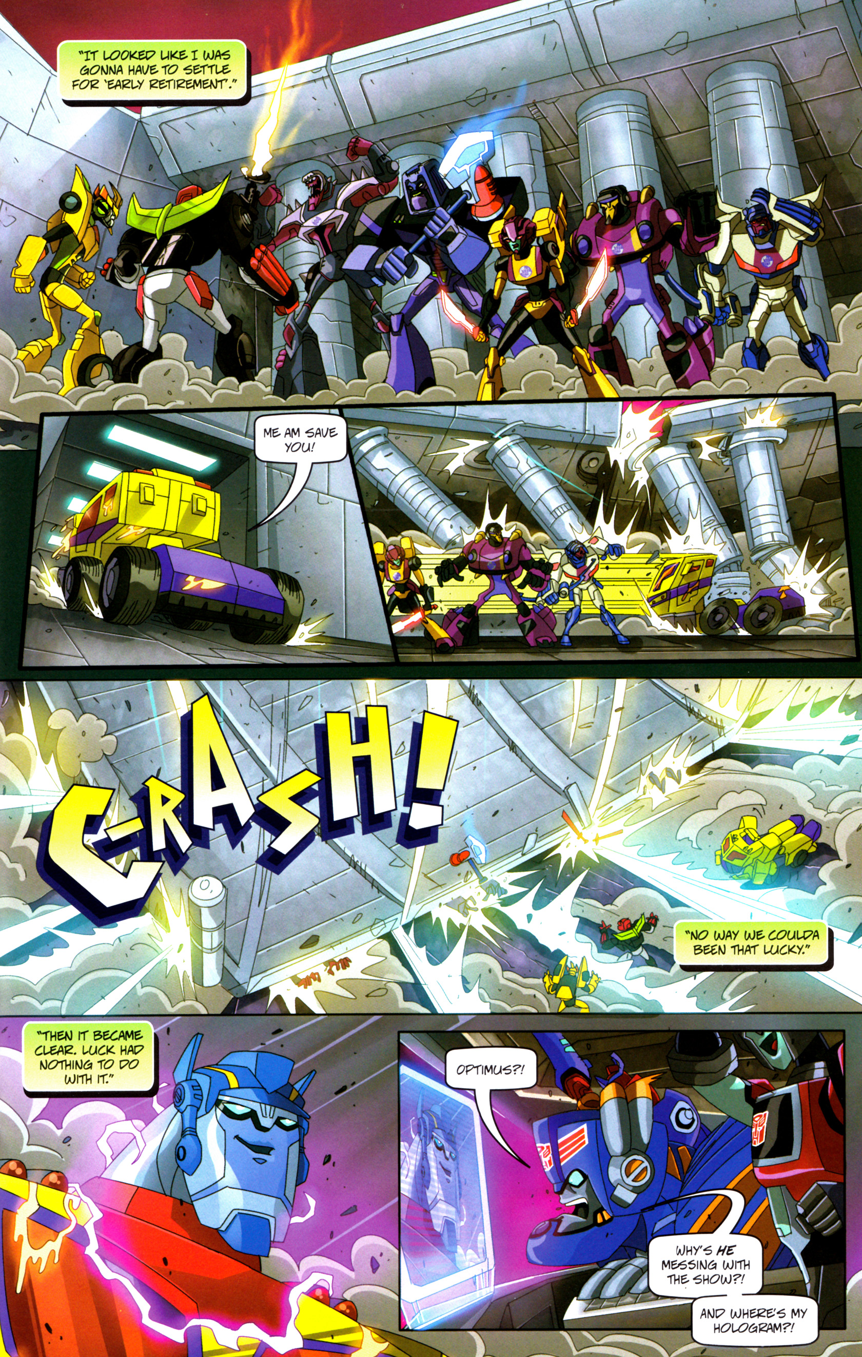 Read online Transformers: Timelines comic -  Issue #6 - 23