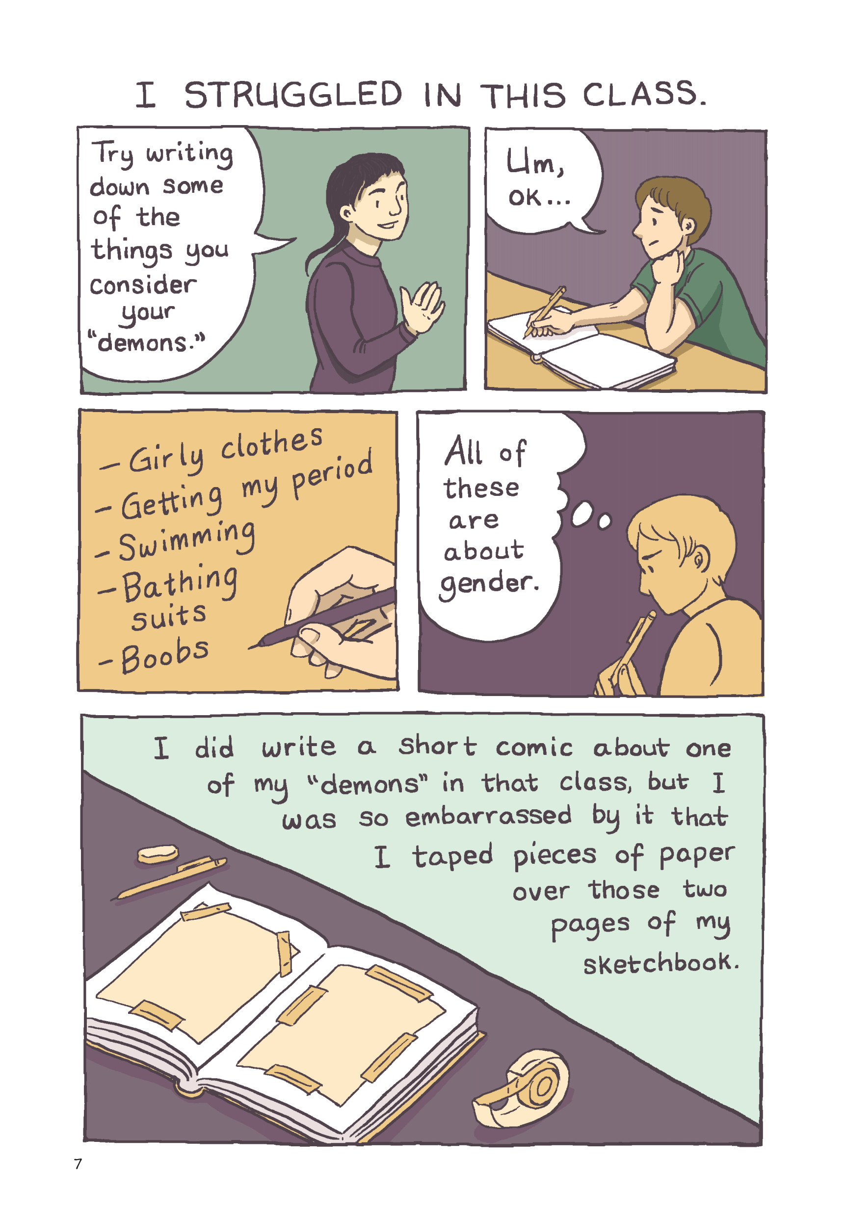 Read online Gender Queer: A Memoir comic -  Issue # TPB (Part 1) - 7