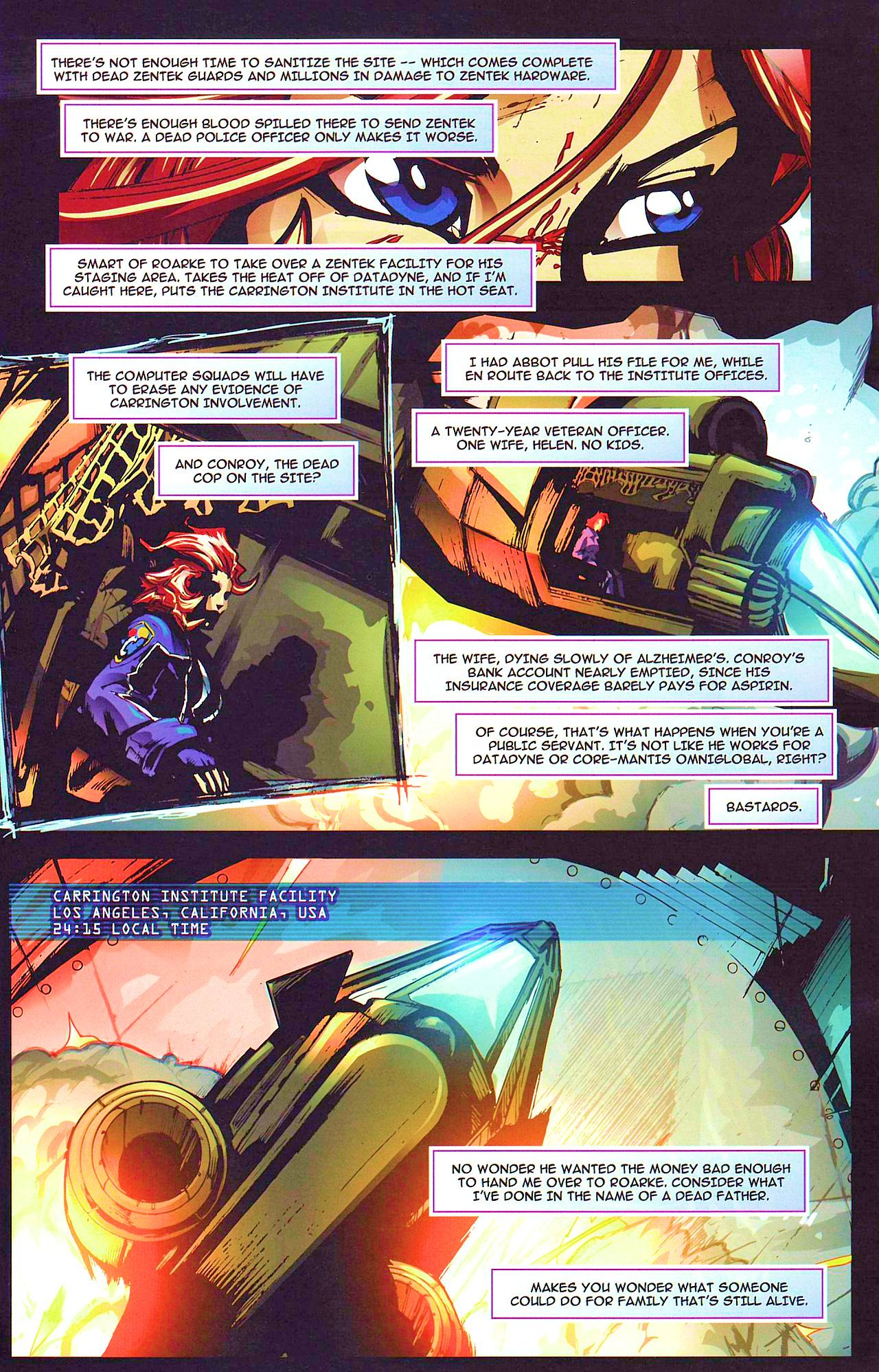 Read online Perfect Dark: Janus Tears comic -  Issue #5 - 17