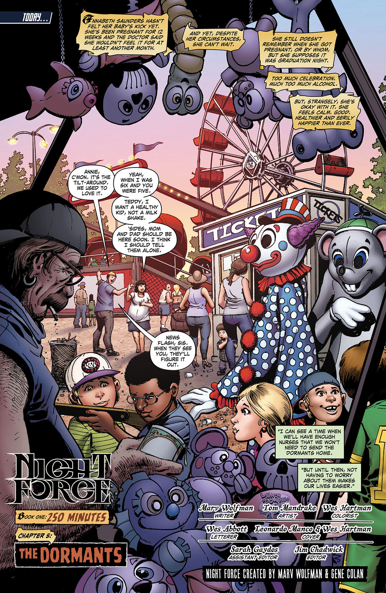 Read online Night Force (2012) comic -  Issue #5 - 3
