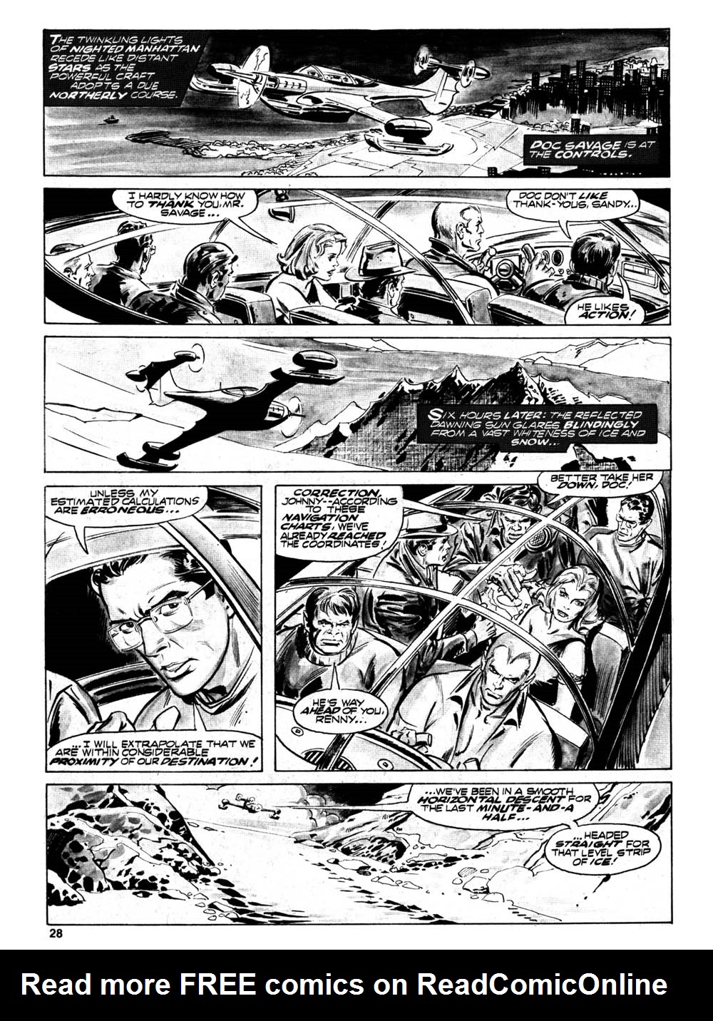 Read online Doc Savage (1975) comic -  Issue #2 - 28
