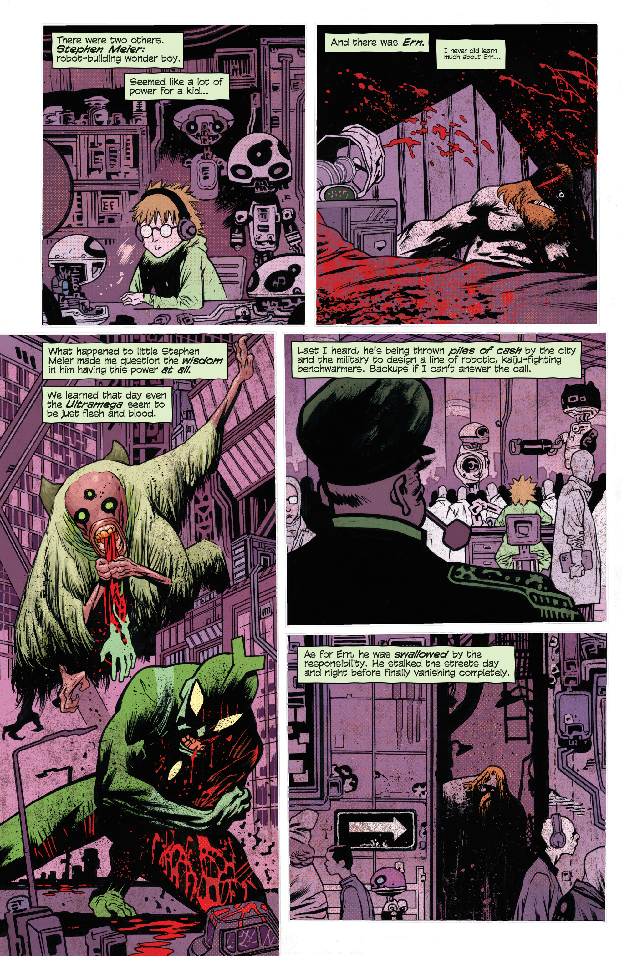 Read online Ultramega by James Harren comic -  Issue #1 - 6