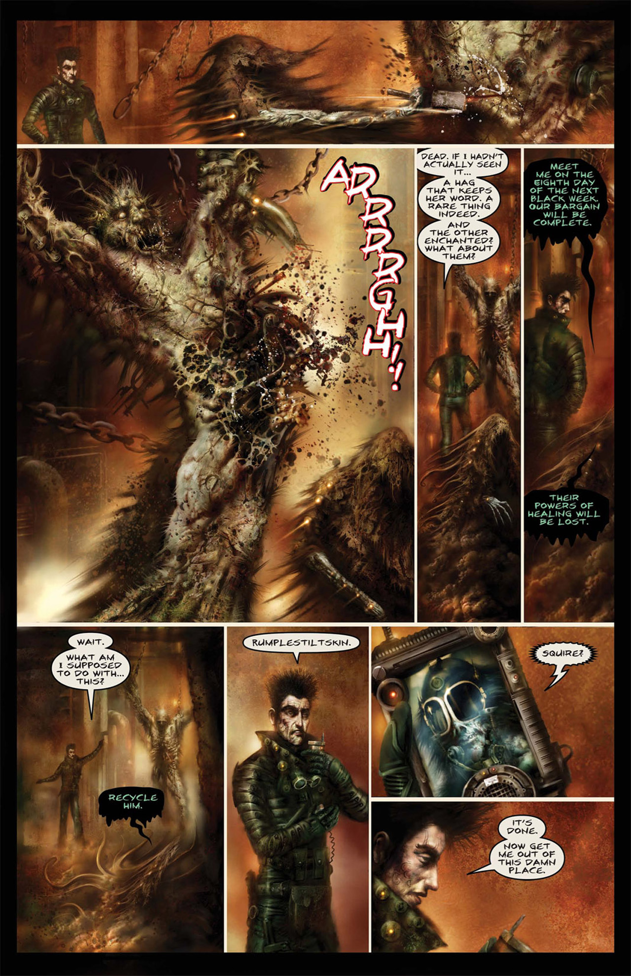 Read online Legends: The Enchanted comic -  Issue # TPB - 14