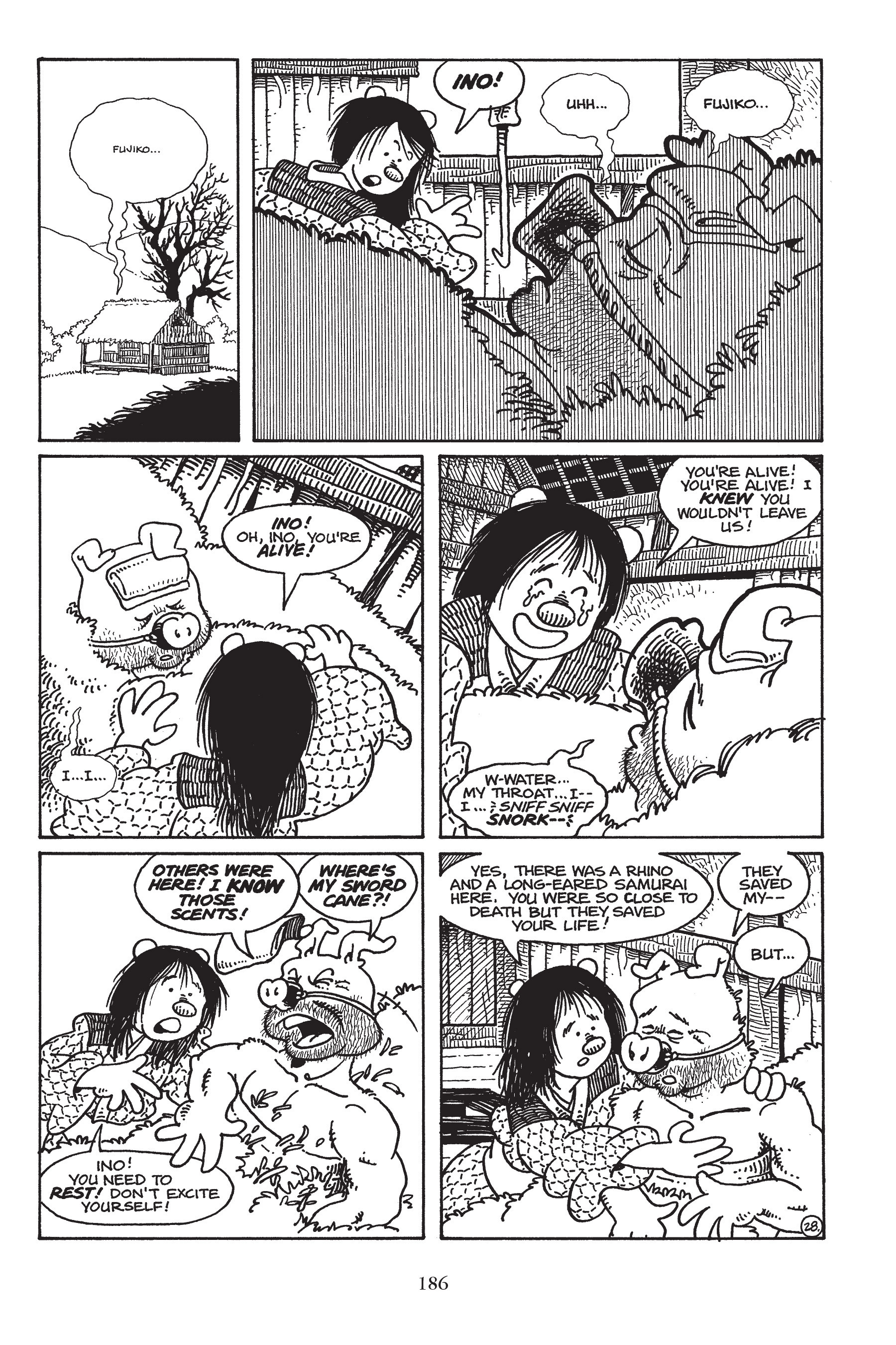 Read online Usagi Yojimbo (1987) comic -  Issue # _TPB 7 - 177