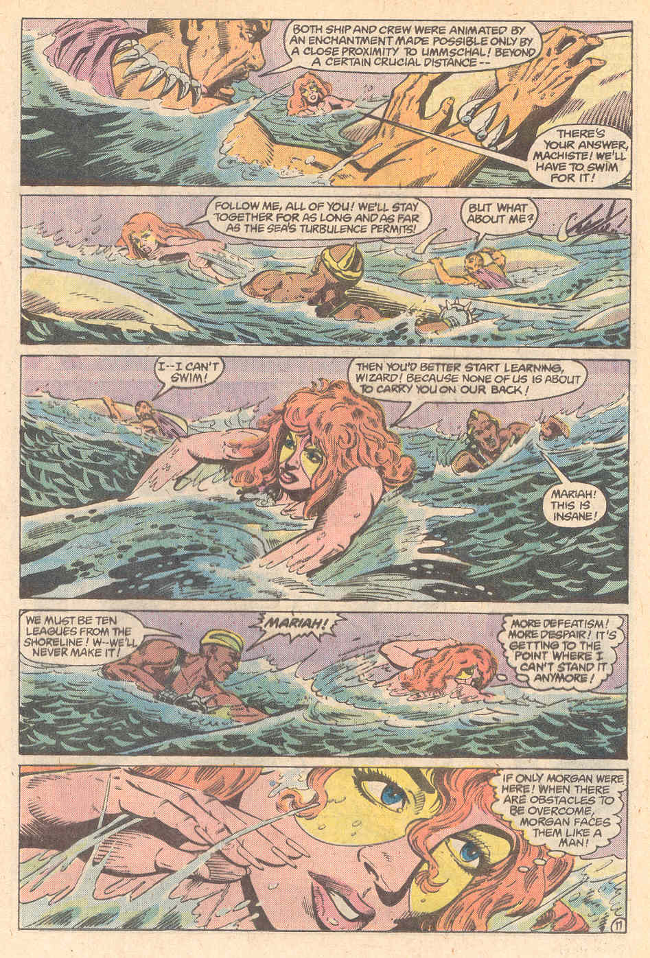 Read online Warlord (1976) comic -  Issue #109 - 11