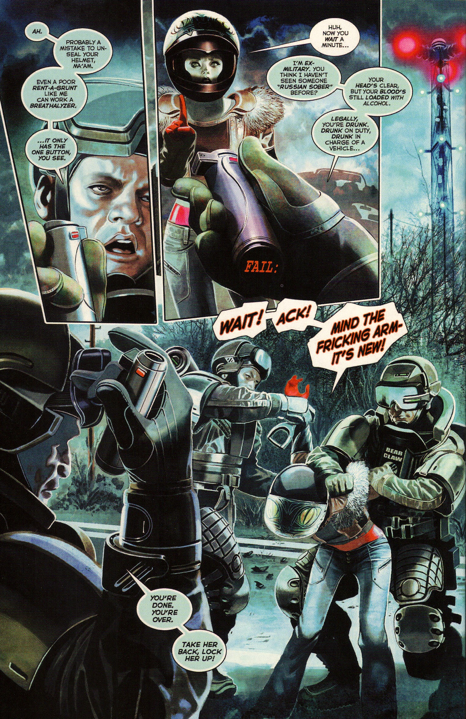 Read online Hotwire: Deep Cut comic -  Issue #1 - 23