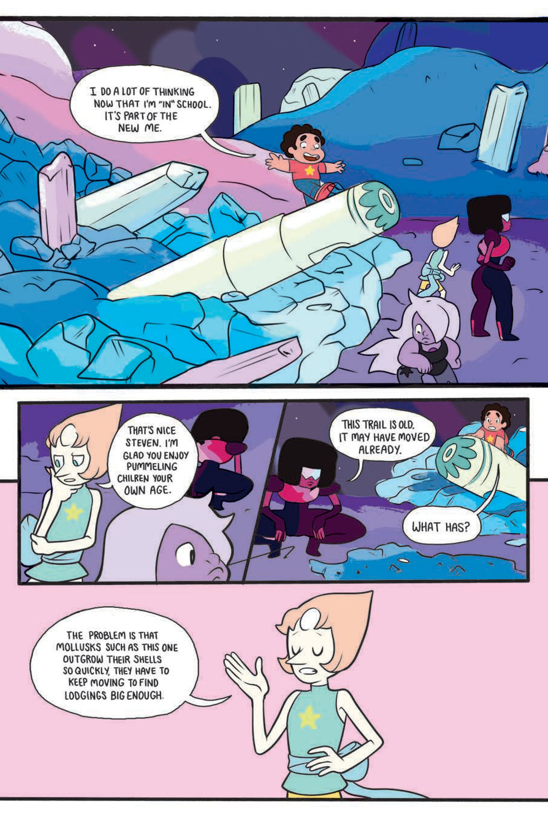 Read online Steven Universe: Too Cool For School comic -  Issue # TPB - 51