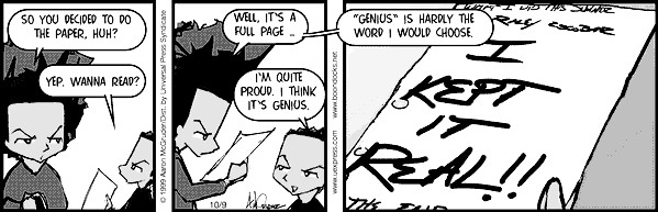 Read online The Boondocks Collection comic -  Issue # Year 1999 - 174