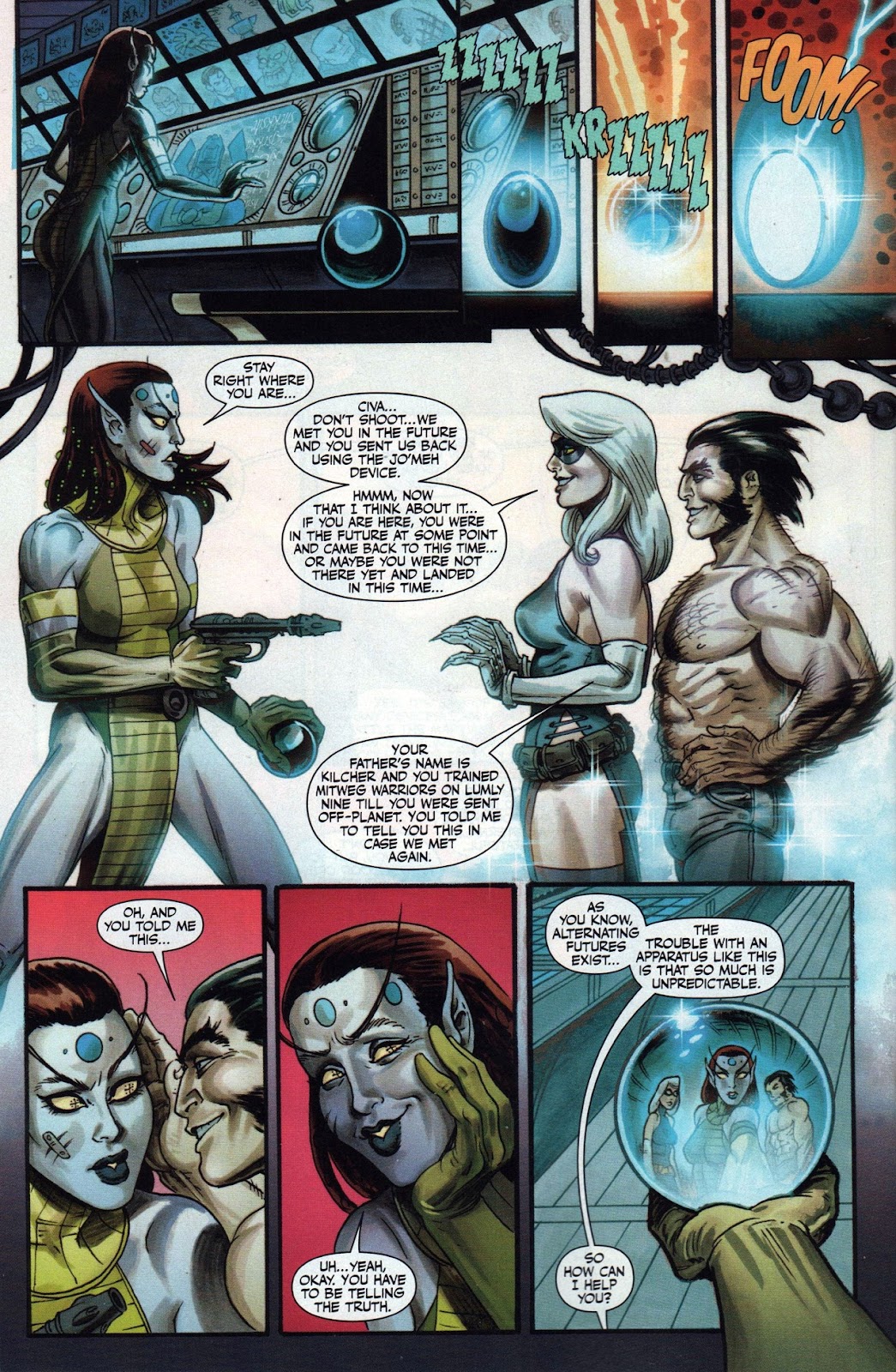 Wolverine Black Cat Claws 2 003 | Read Wolverine Black Cat Claws 2 003