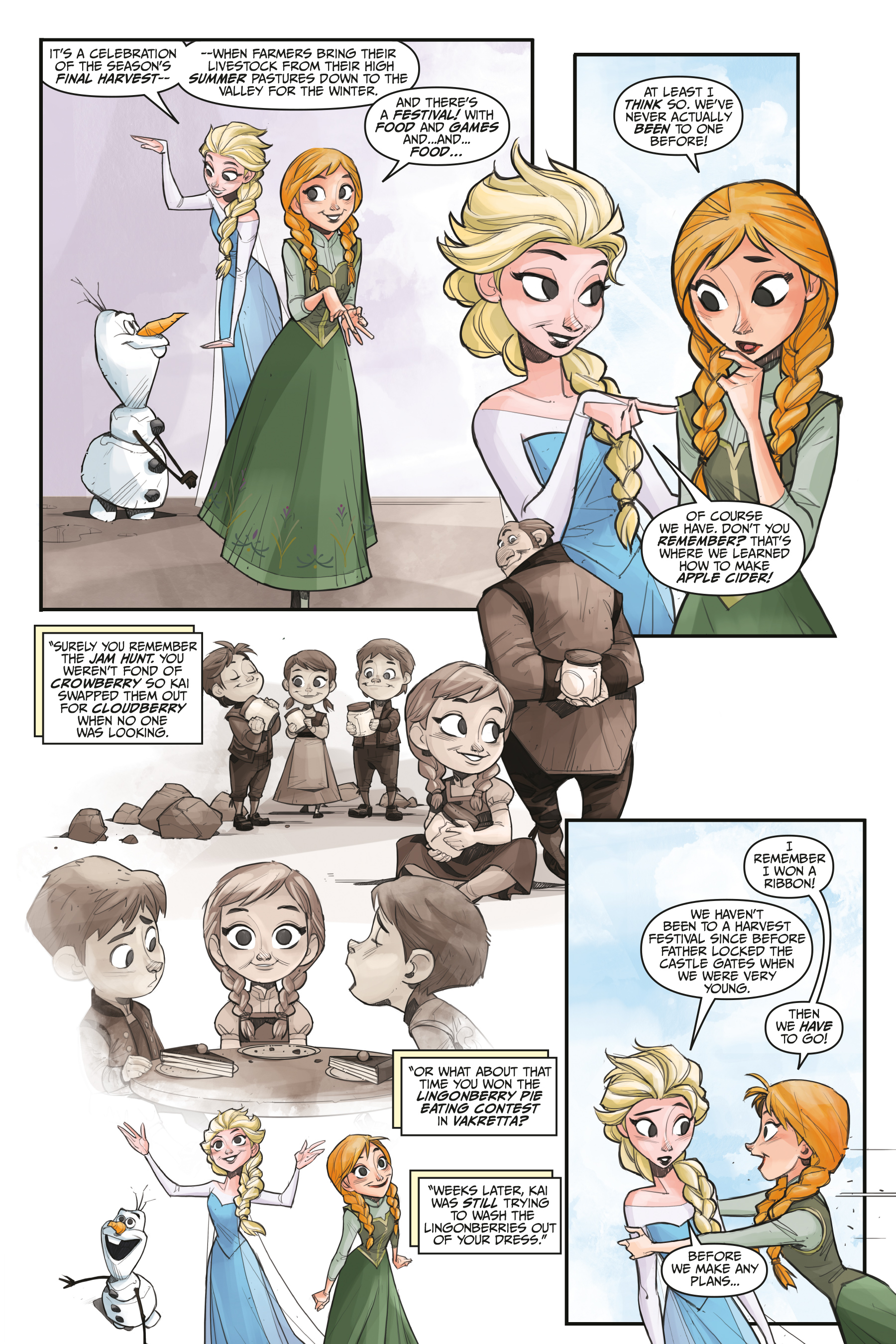 Read online Disney Frozen: Reunion Road comic -  Issue # _TPB - 10