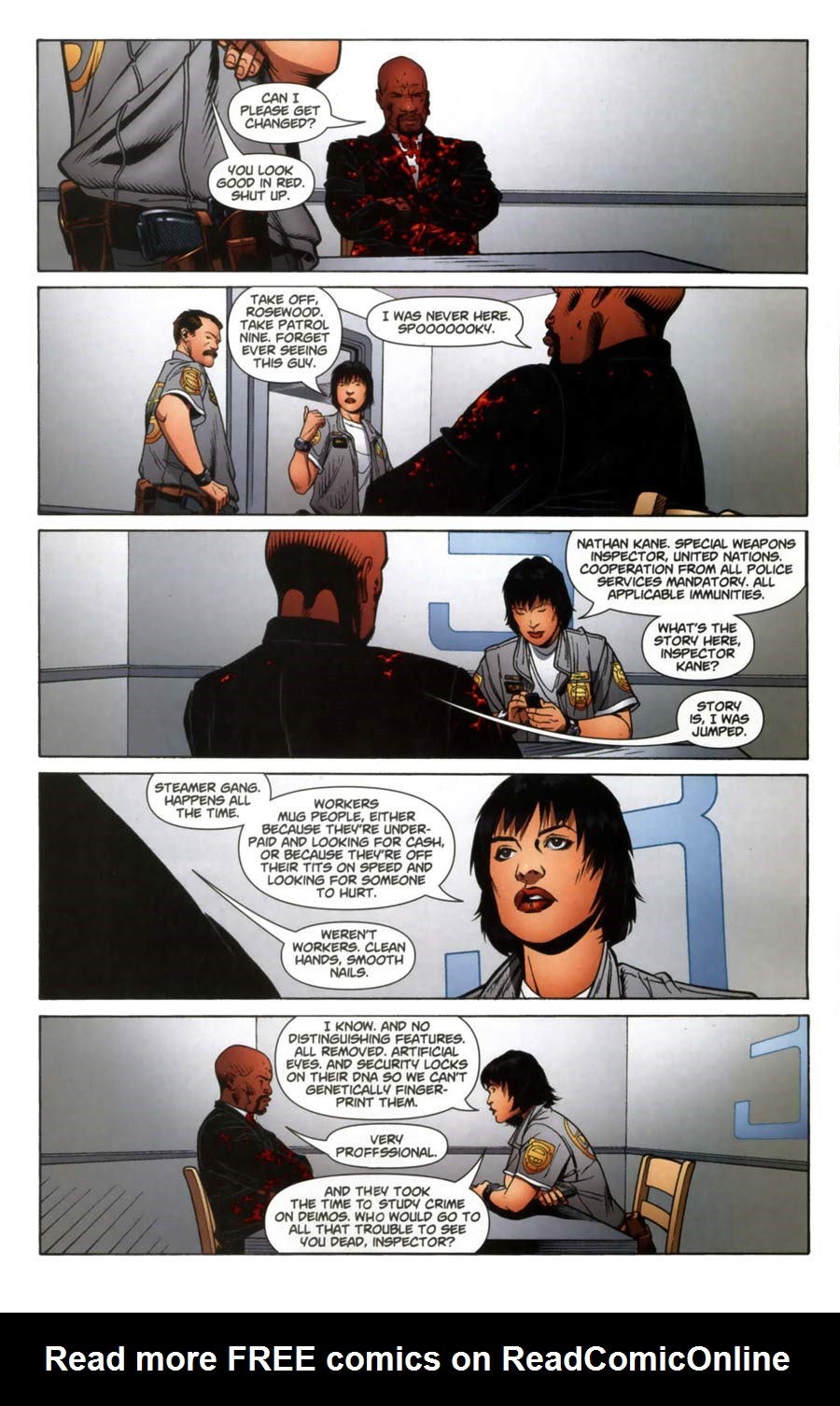 Read online Ocean comic -  Issue #1 - 18