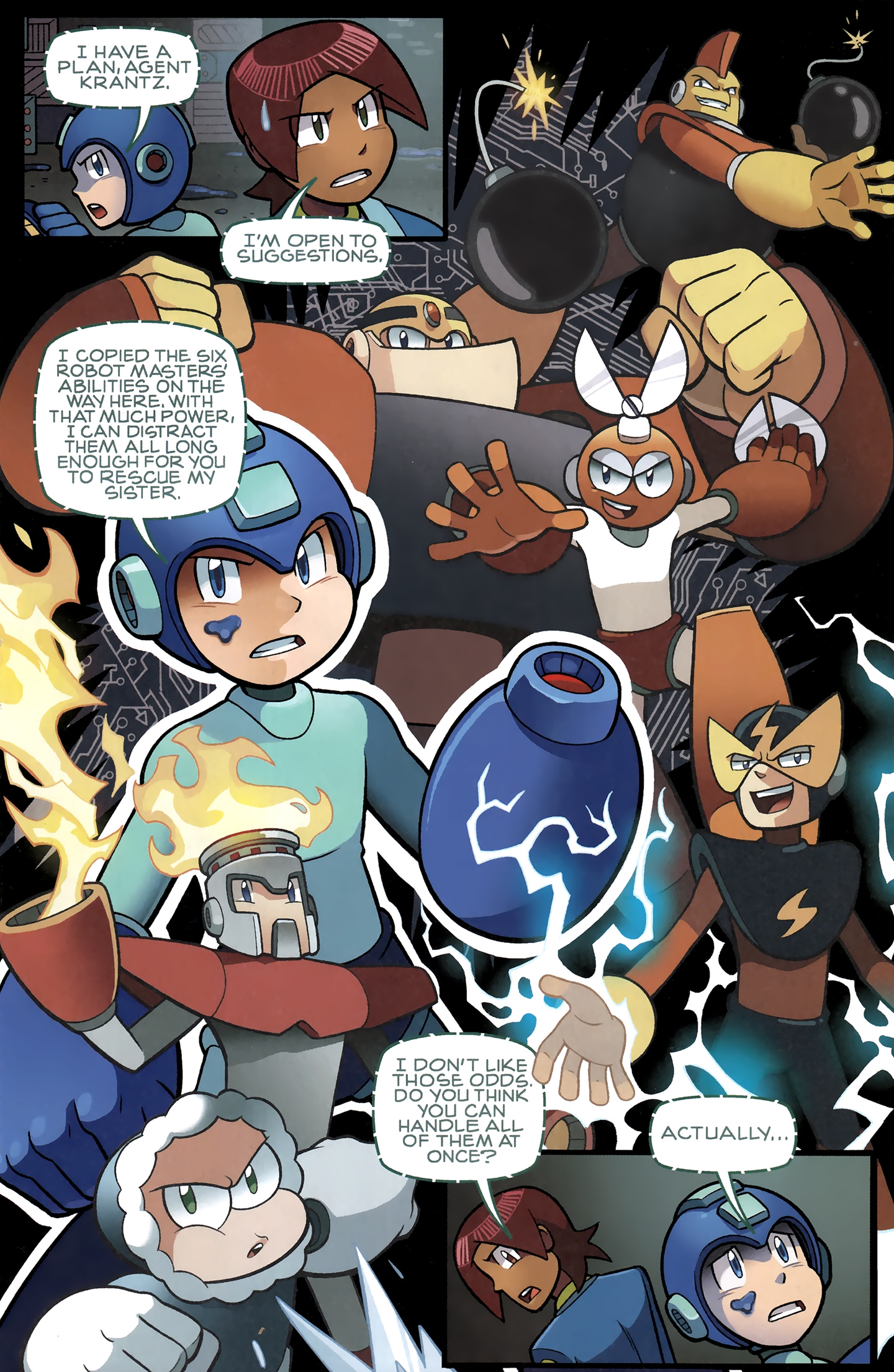 Read online Mega Man comic -  Issue #8 - 4