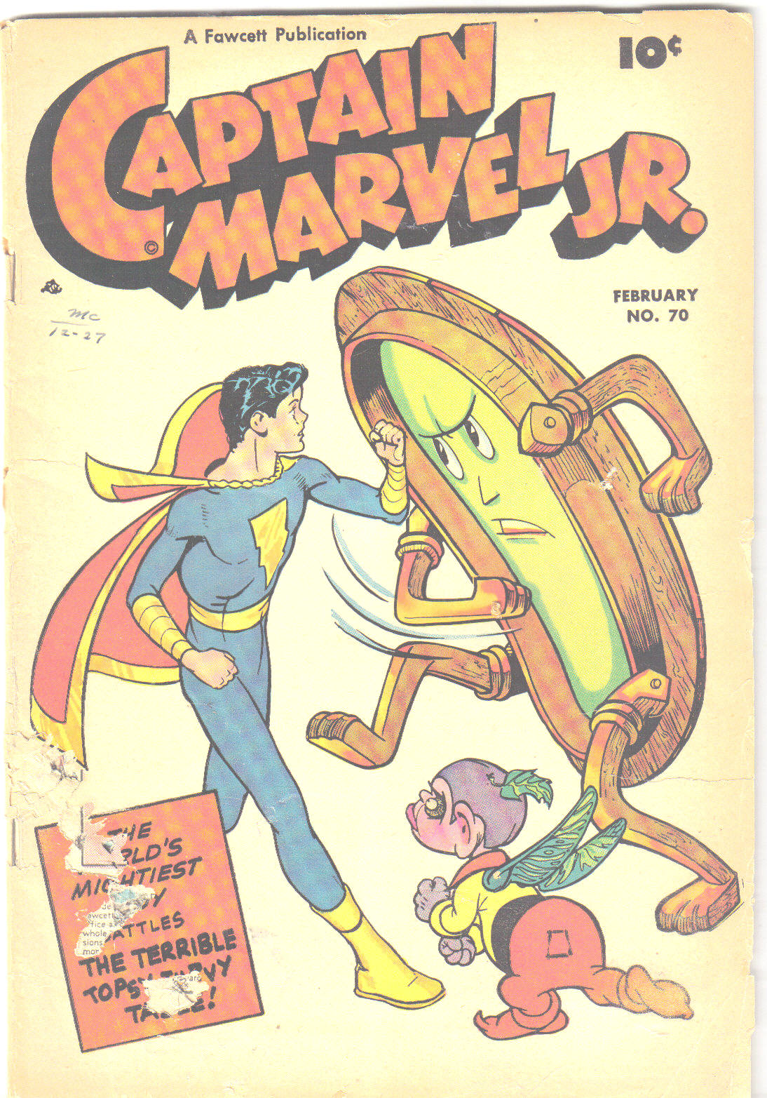Read online Captain Marvel, Jr. comic -  Issue #70 - 2
