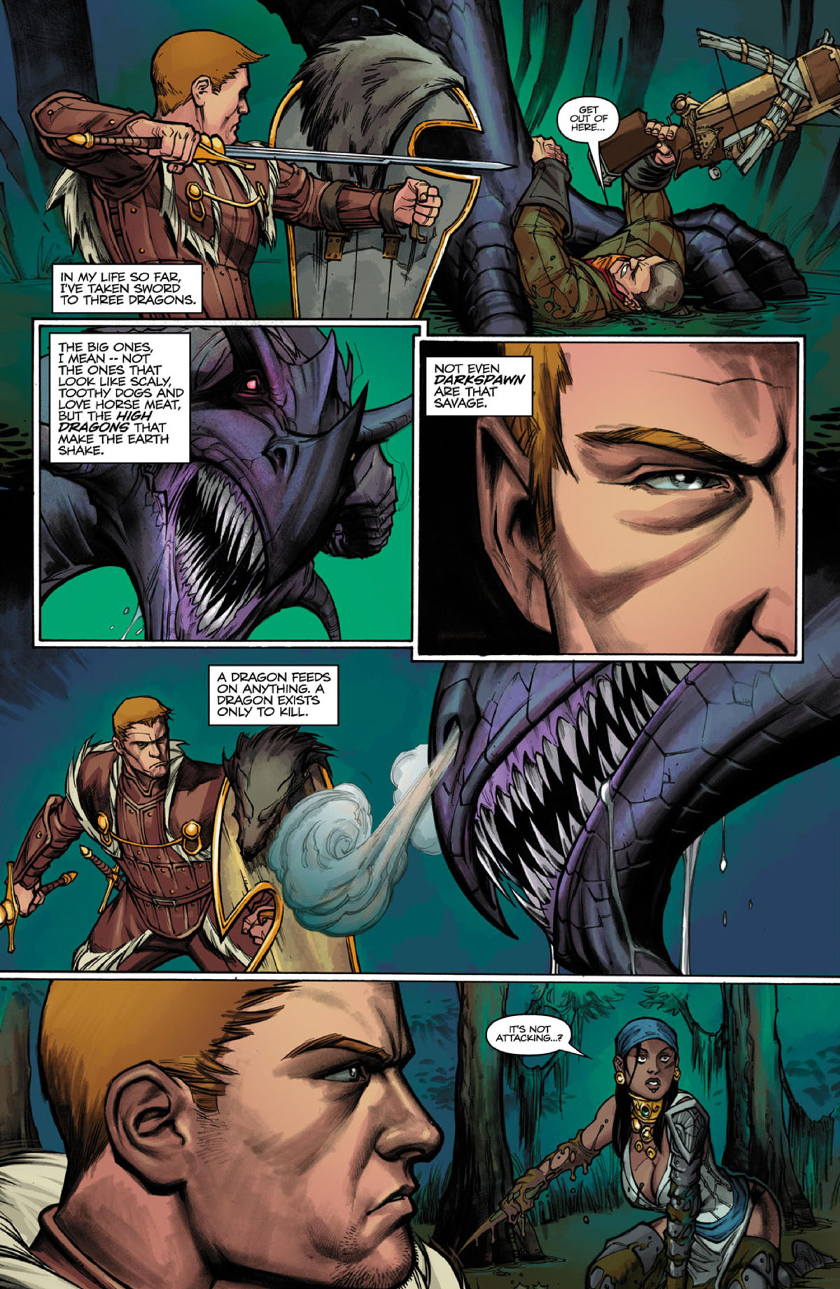 Read online Dragon Age: The Silent Grove comic -  Issue #3 - 12
