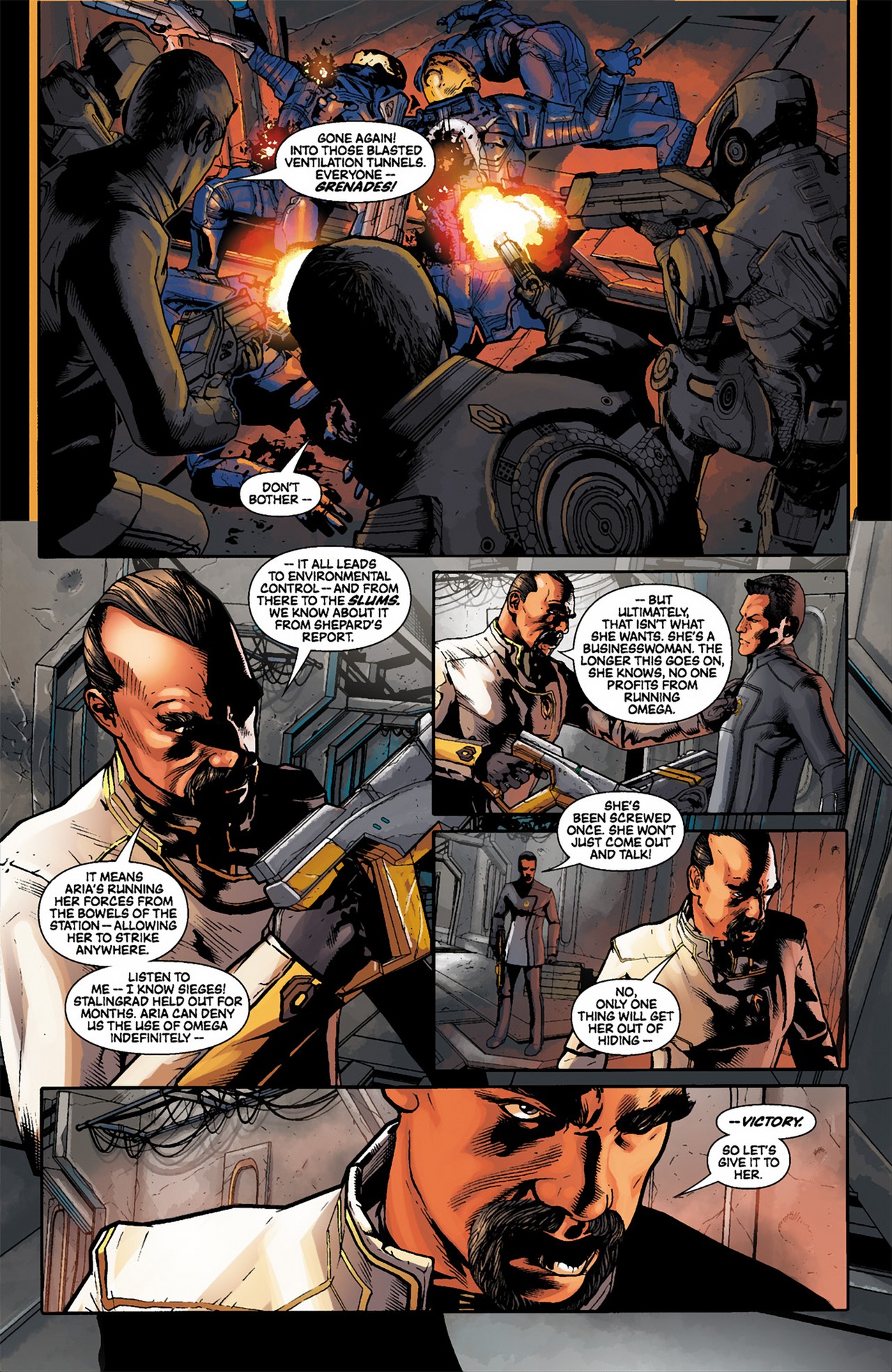 Read online Mass Effect: Invasion comic -  Issue #4 - 8