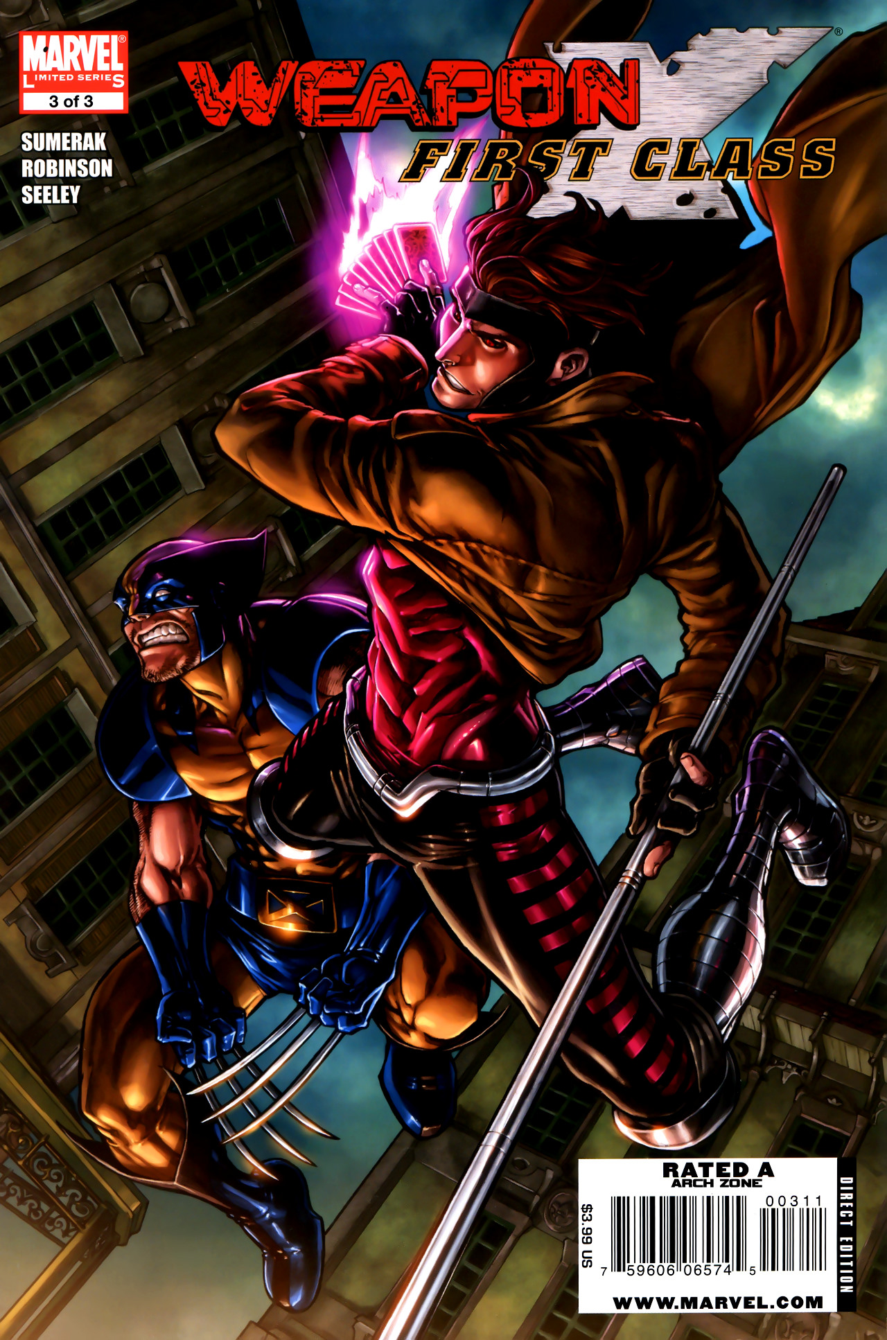 Read online Weapon X: First Class comic -  Issue #3 - 1