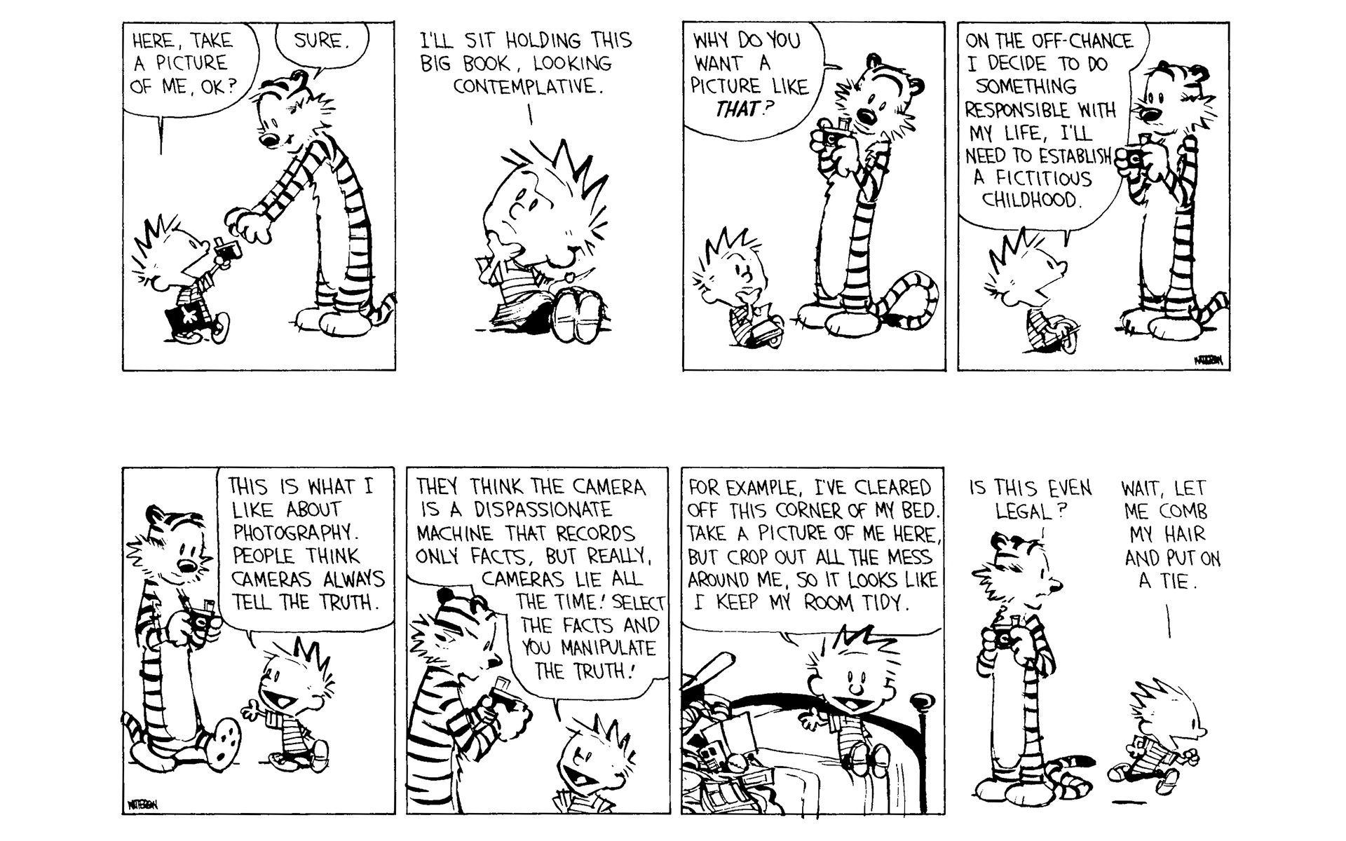 Read online Calvin and Hobbes comic -  Issue #8 - 146