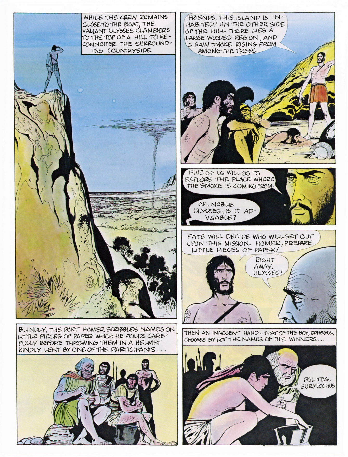 Read online Heavy Metal Presents Ulysses comic -  Issue # TPB - 38