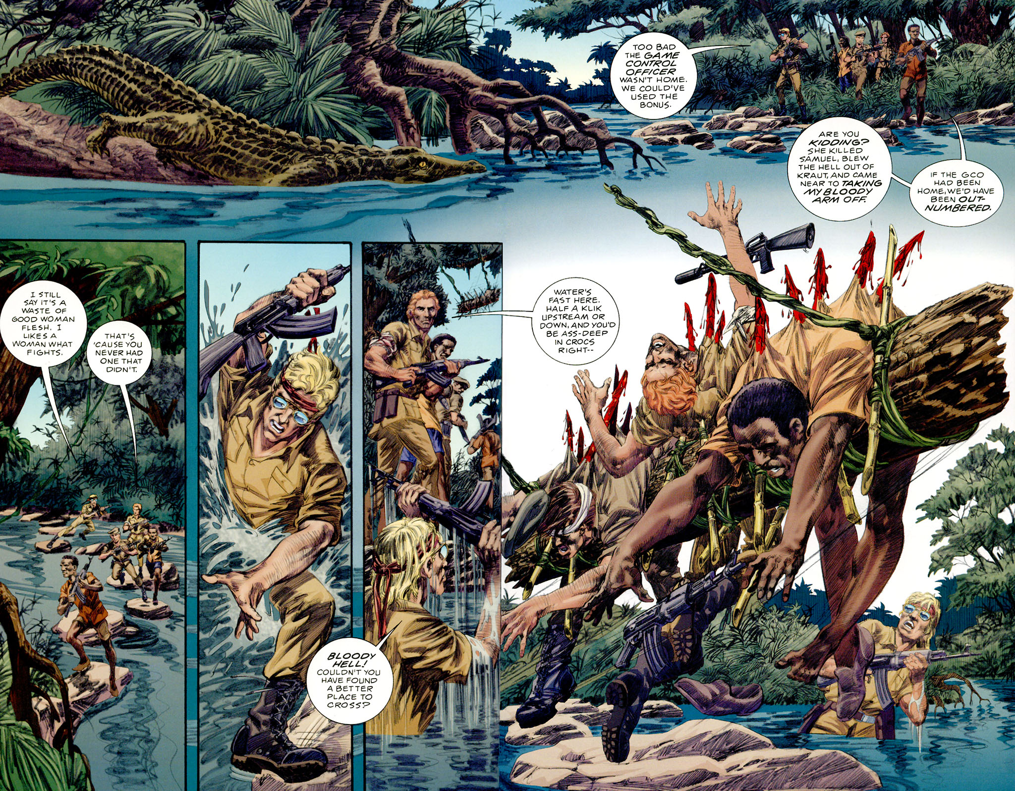 Read online Jon Sable, Freelance: Bloodtrail comic -  Issue #2 - 12