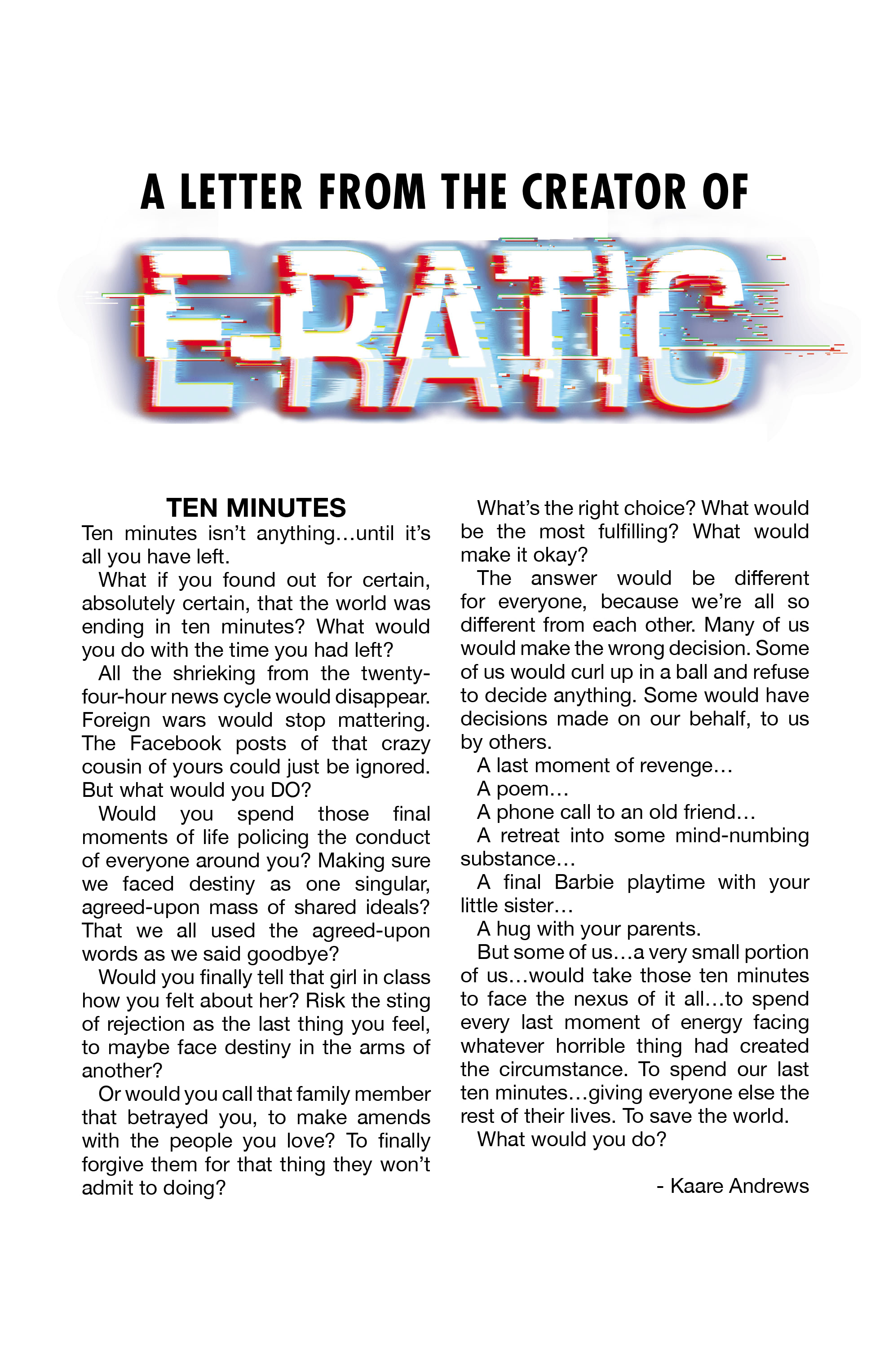 Read online E-Ratic comic -  Issue #1 - 29