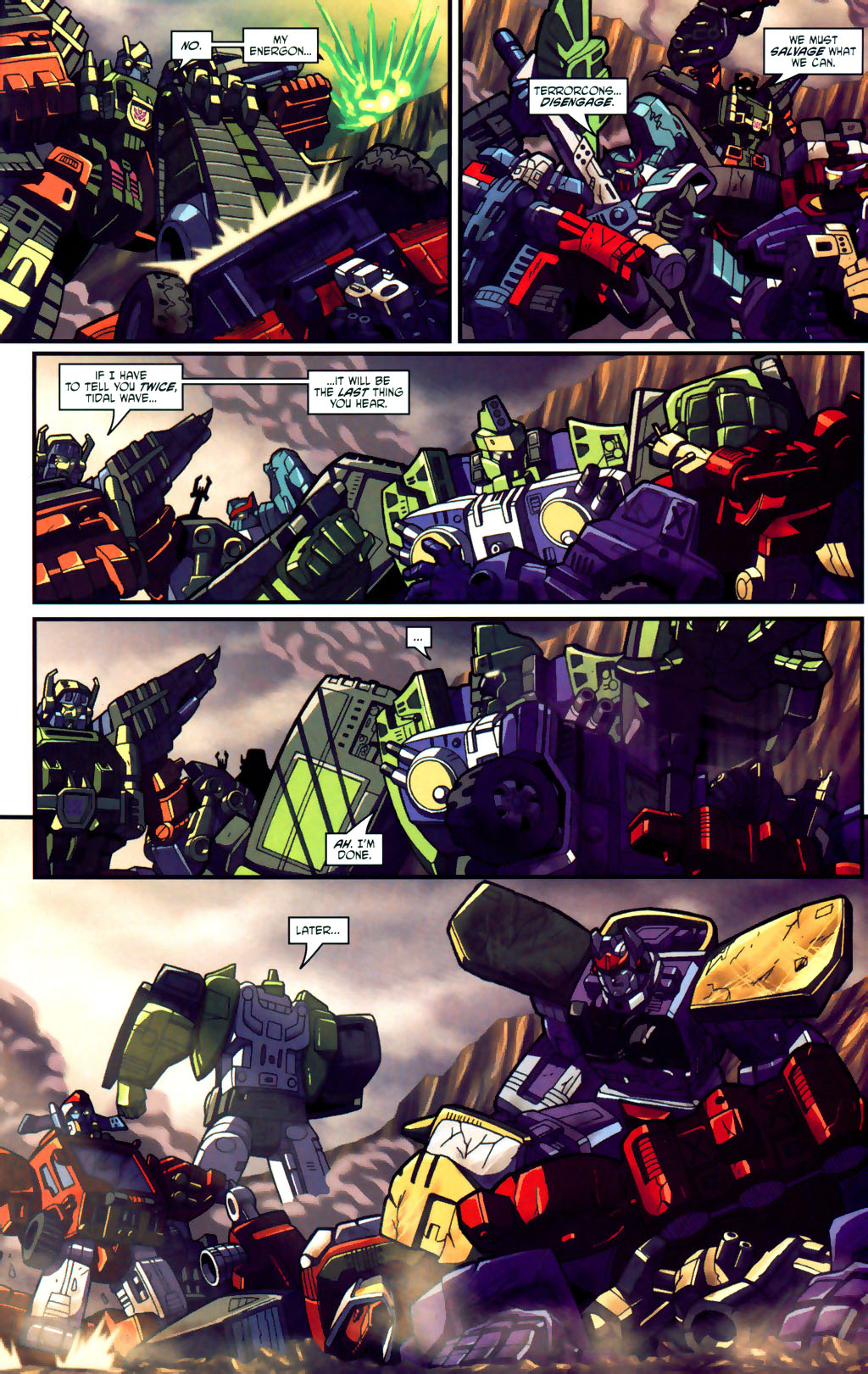 Read online Transformers Energon comic -  Issue #22 - 21