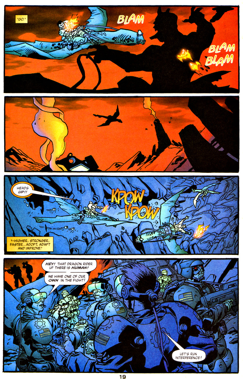 Read online Human Defense Corps comic -  Issue #5 - 20