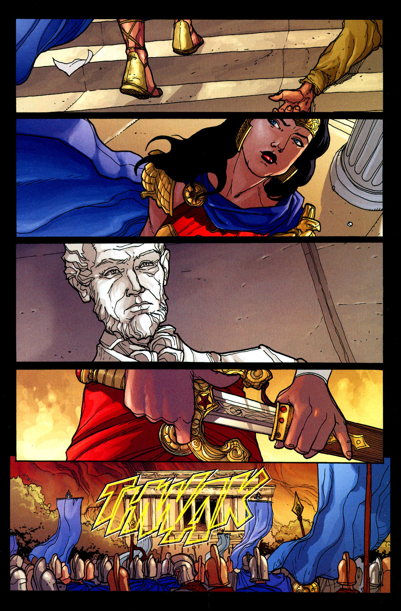 Read online Amazons Attack comic -  Issue #1 - 17