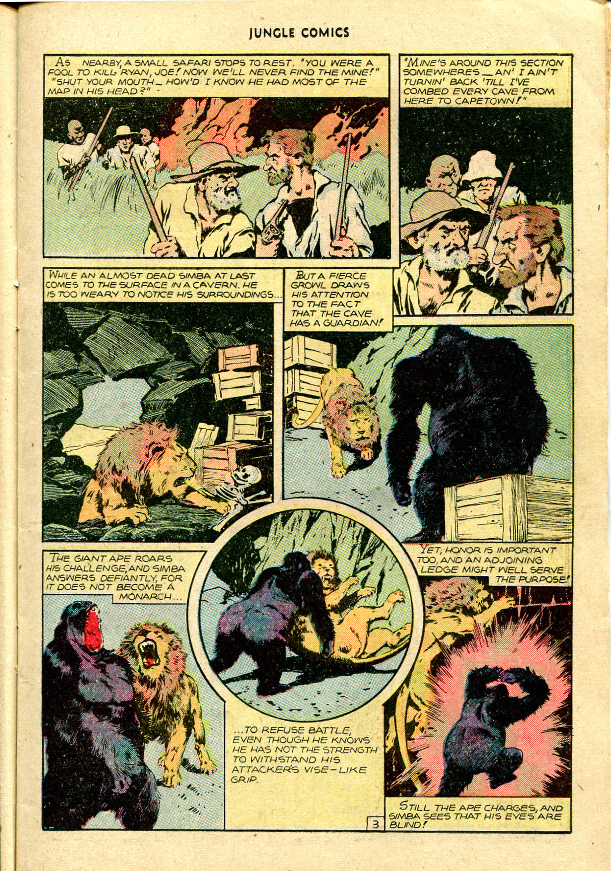 Read online Jungle Comics comic -  Issue #86 - 16