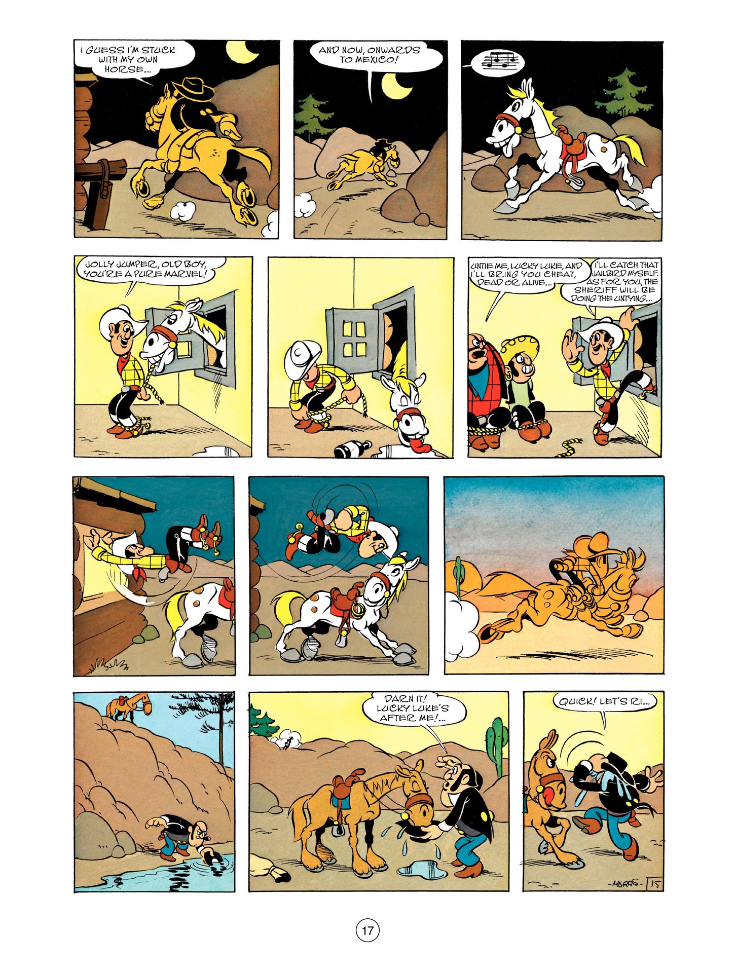 Read online A Lucky Luke Adventure comic -  Issue #55 - 17