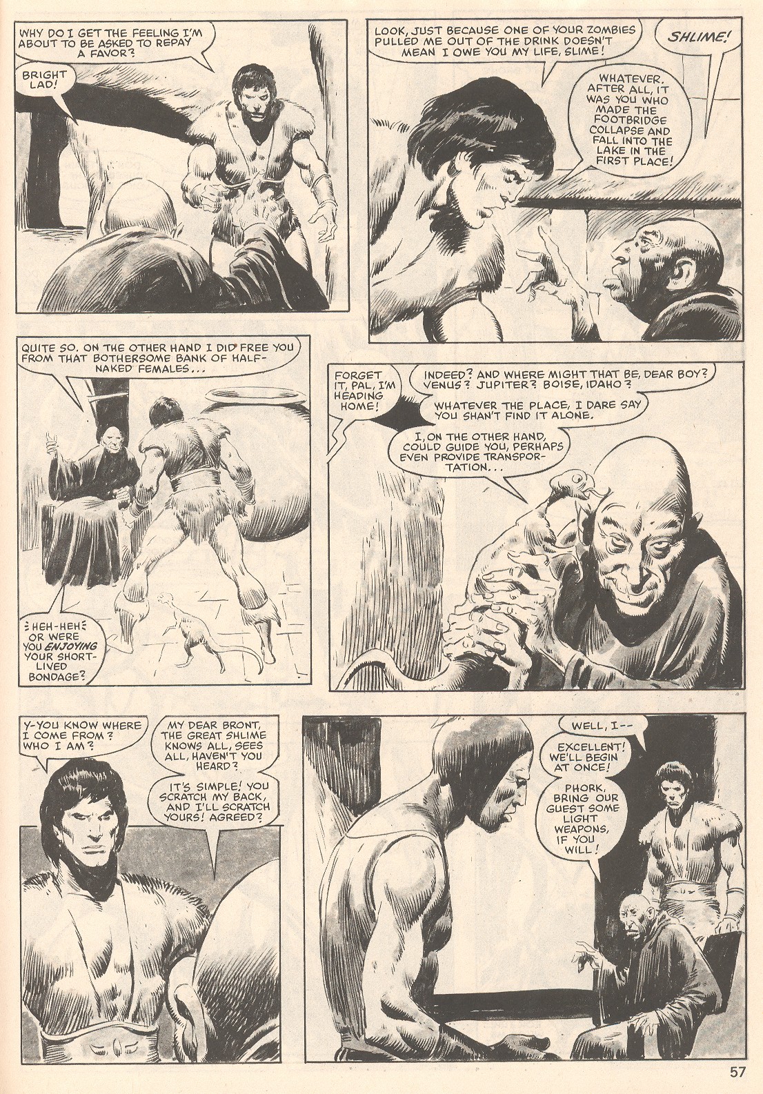 Read online The Savage Sword Of Conan comic -  Issue #80 - 57