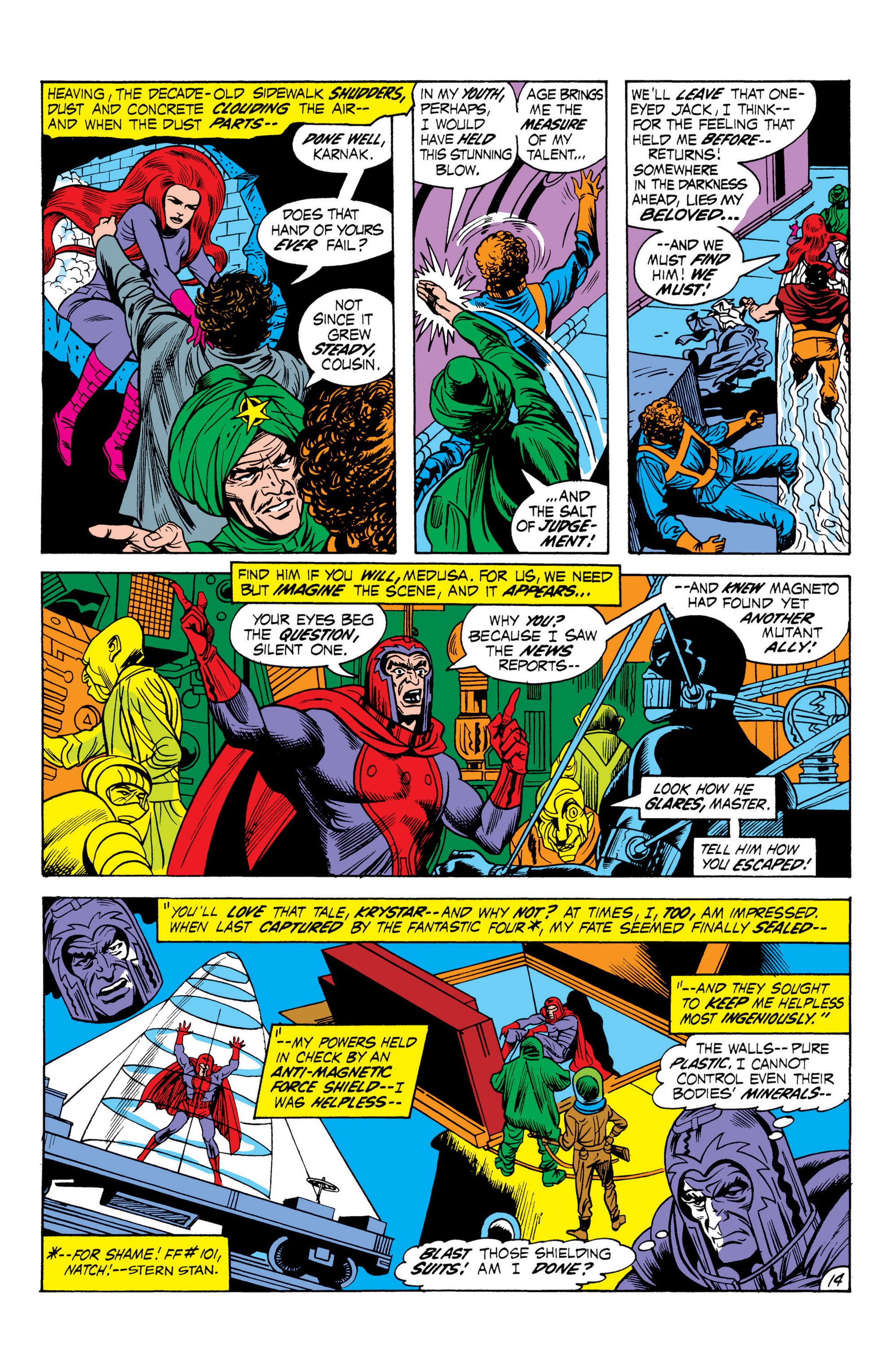 Read online Marvel Masterworks: The Inhumans comic -  Issue # TPB 1 (Part 2) - 71