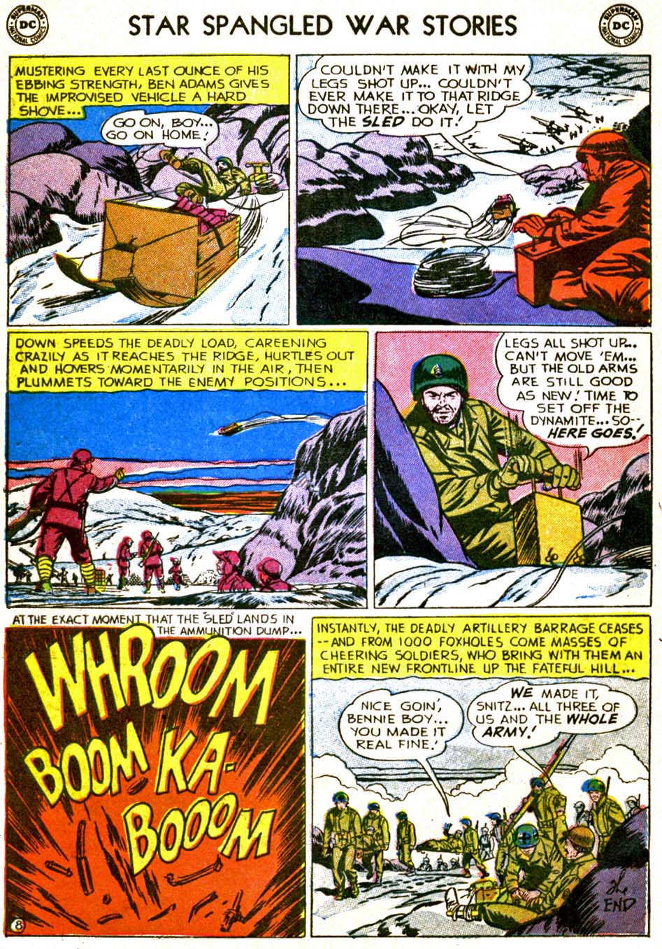 Read online Star Spangled War Stories (1952) comic -  Issue #5 - 34