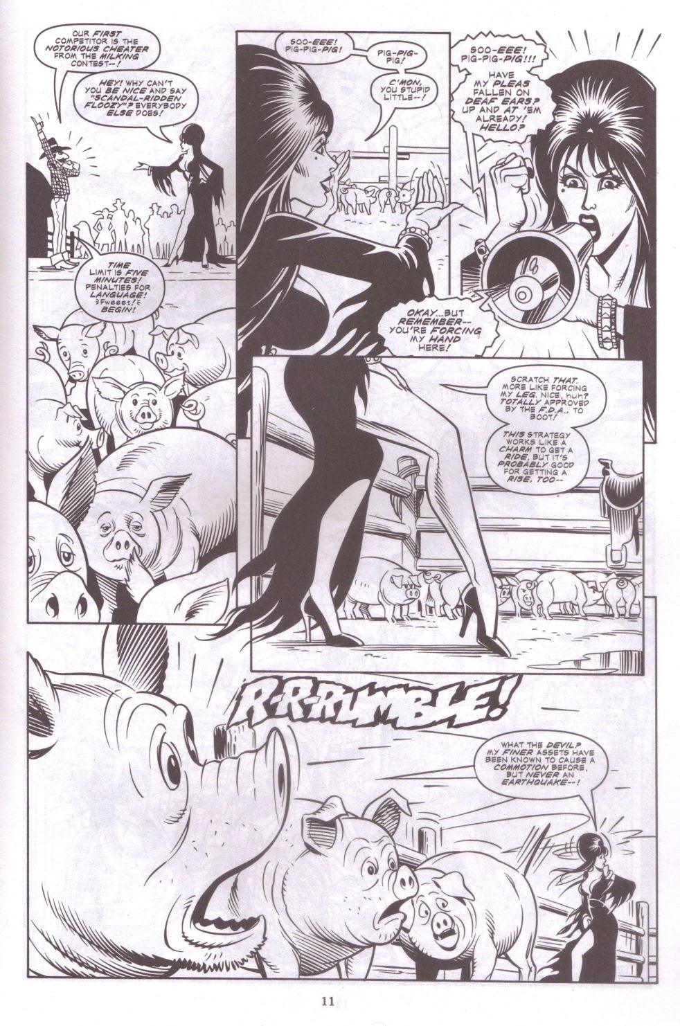 Read online Elvira, Mistress of the Dark comic -  Issue #158 - 13