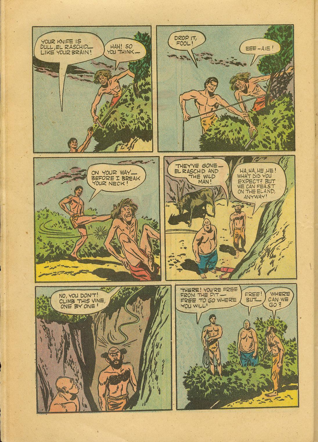 Read online Tarzan (1948) comic -  Issue #17 - 16