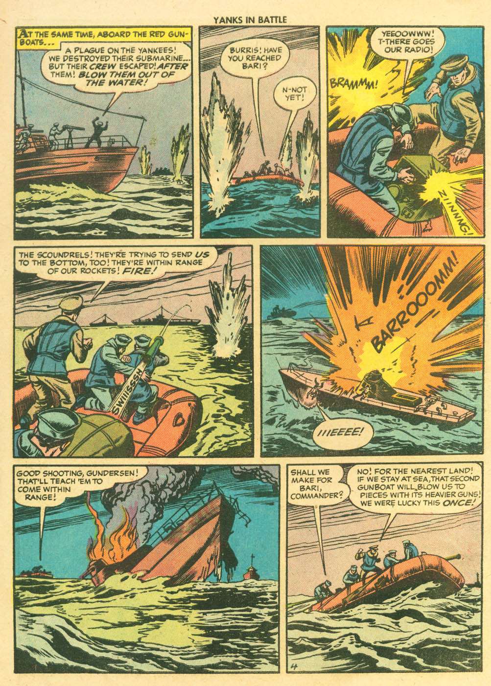 Read online Yanks In Battle comic -  Issue #3 - 6