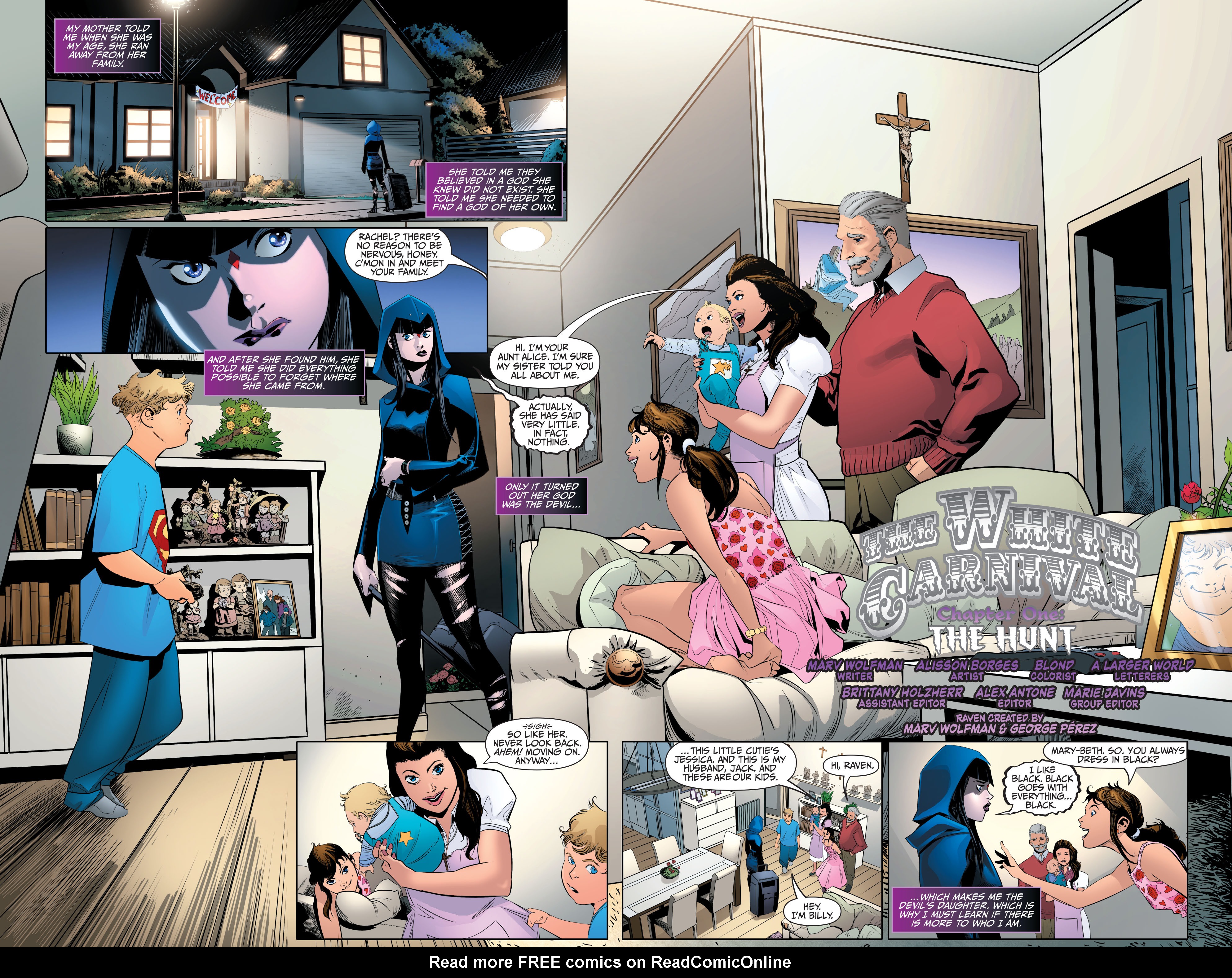 Read online Raven comic -  Issue #1 - 4