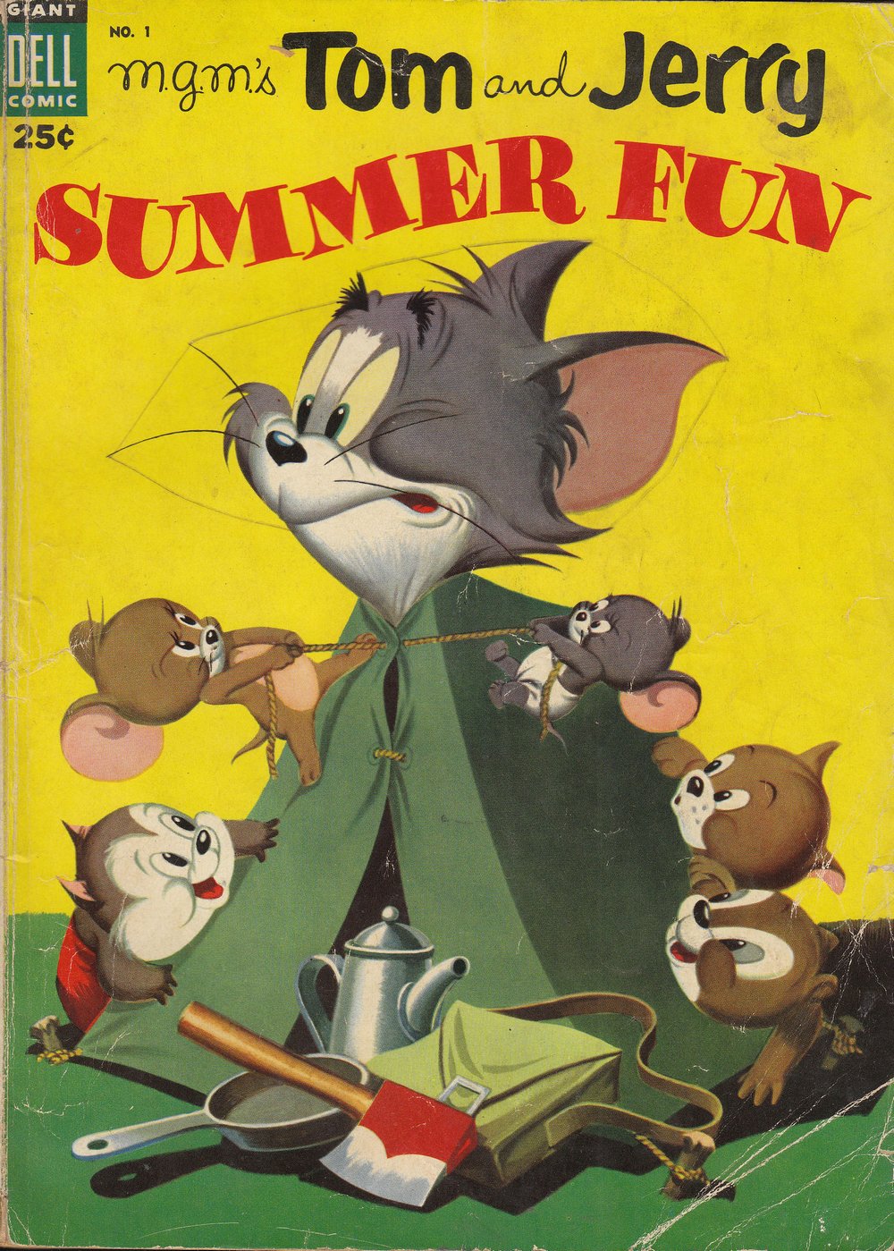 Read online Tom and Jerry's Summer Fun comic -  Issue #1 - 1