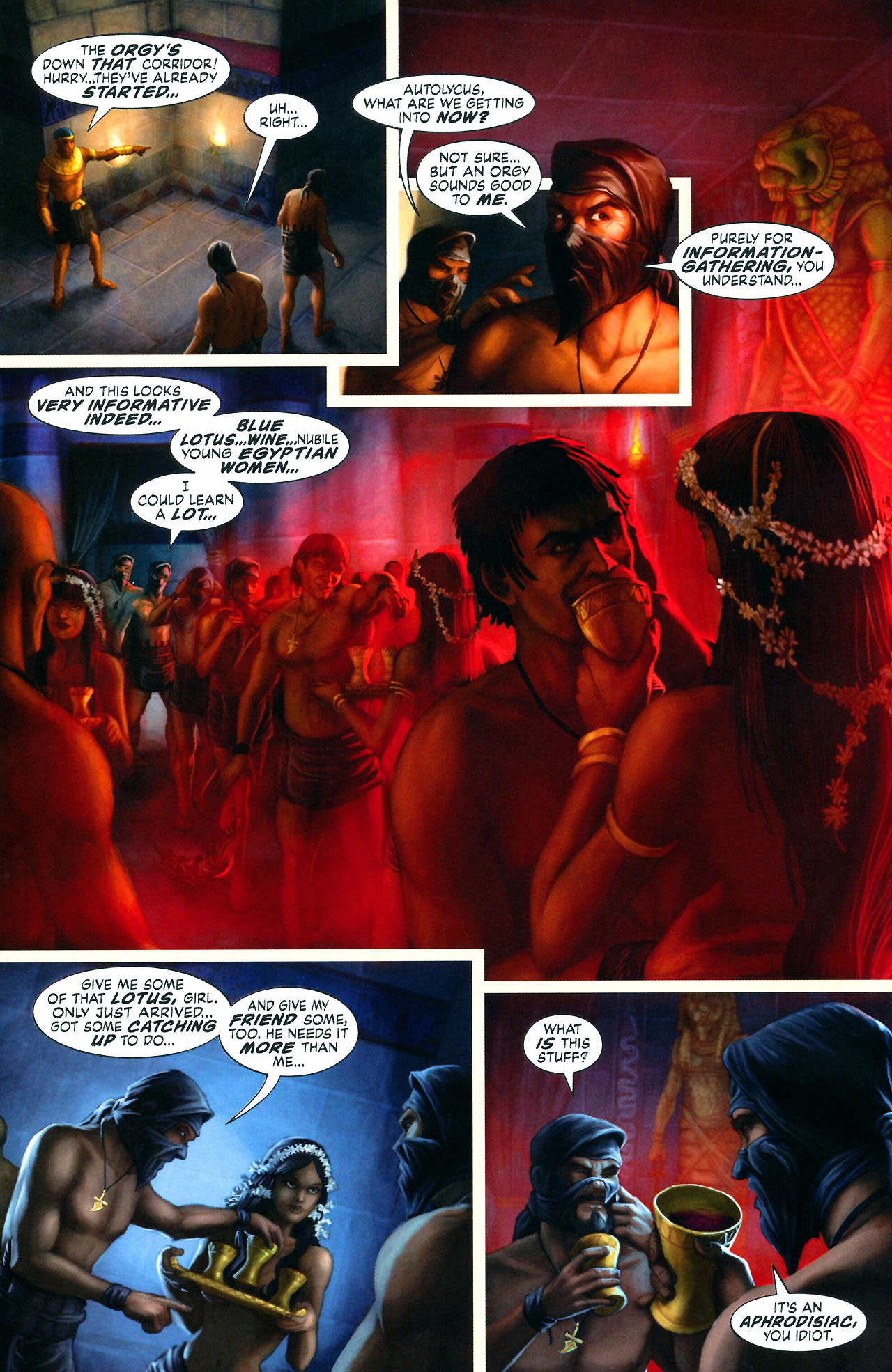 Read online Hercules: The Knives of Kush comic -  Issue #3 - 24