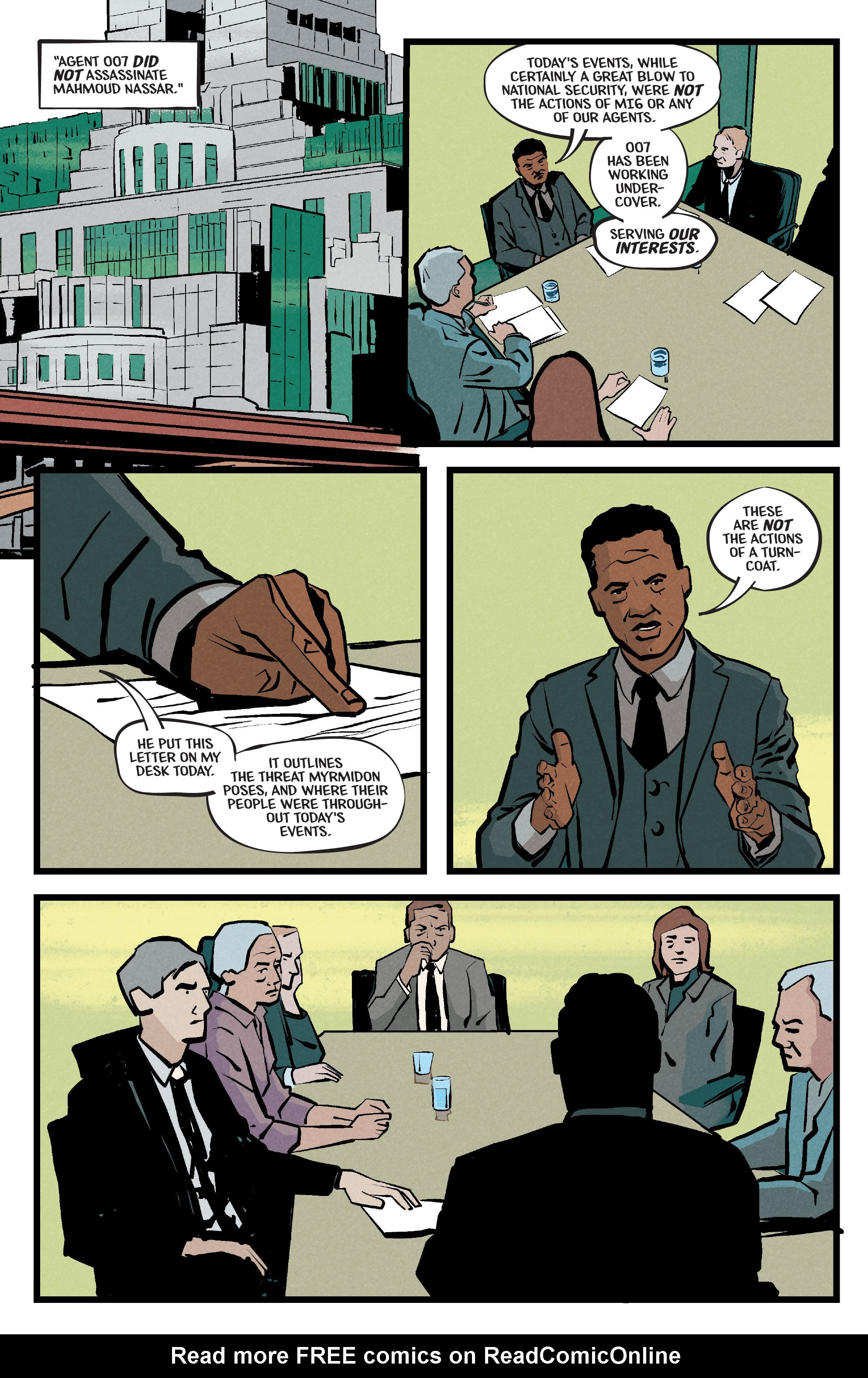 Read online James Bond: 007 (2022) comic -  Issue #6 - 22