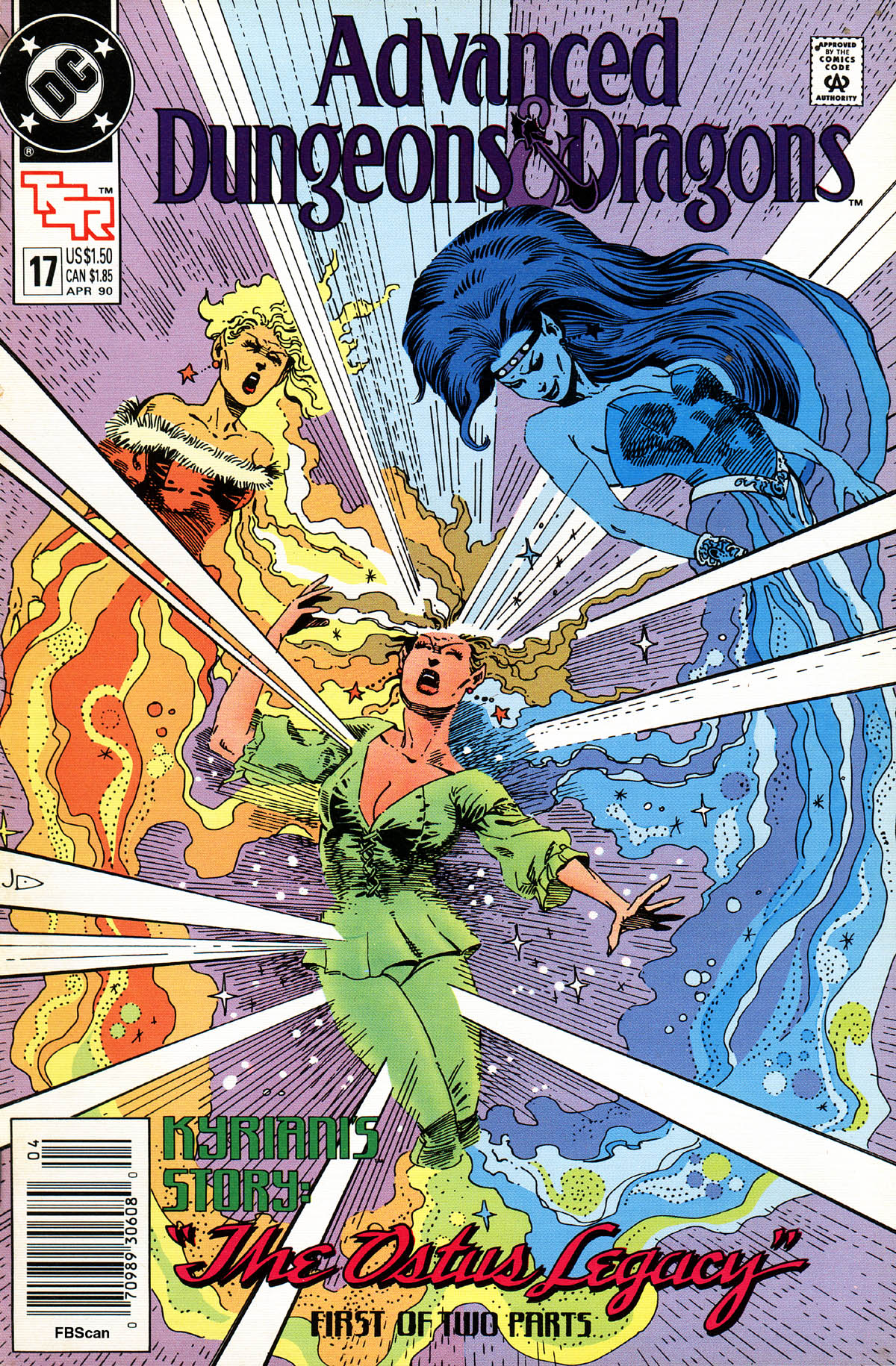 Read online Advanced Dungeons & Dragons comic -  Issue #17 - 1