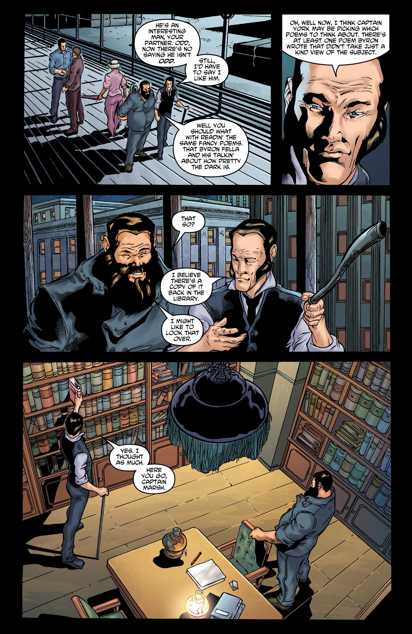 Read online George R.R. Martin's Fevre Dream comic -  Issue #4 - 18