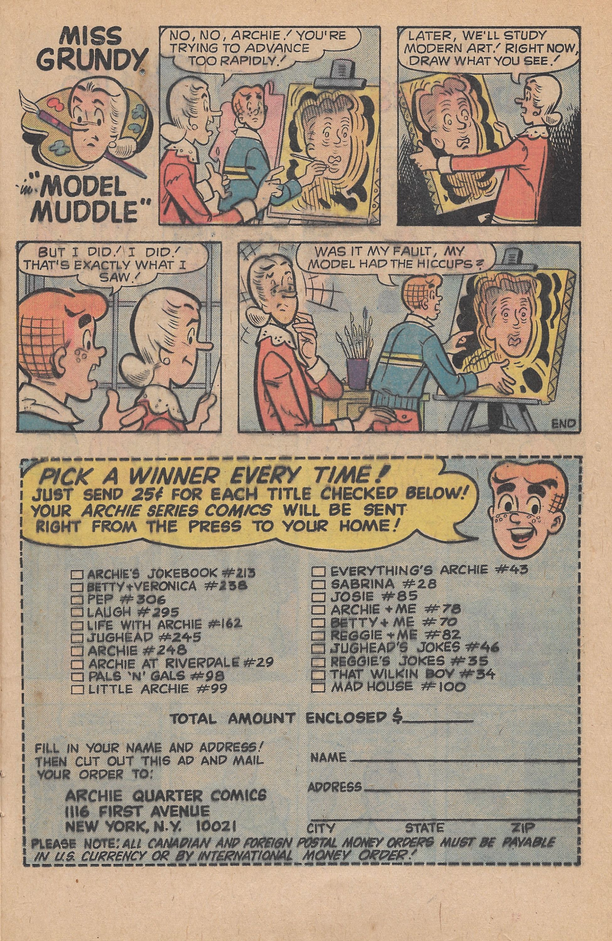Read online Archie's Joke Book Magazine comic -  Issue #212 - 21