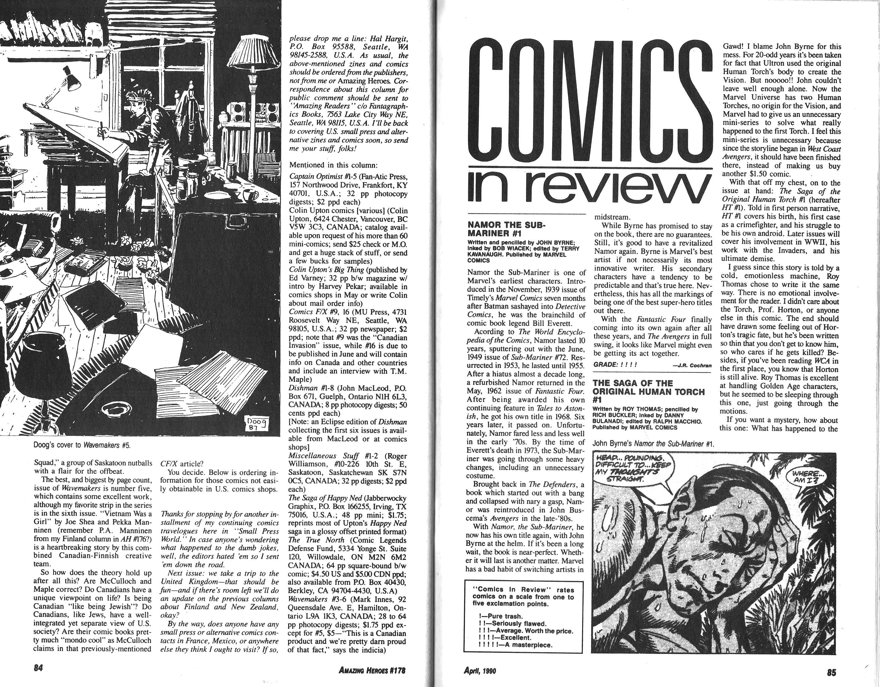 Read online Amazing Heroes comic -  Issue #178 - 43
