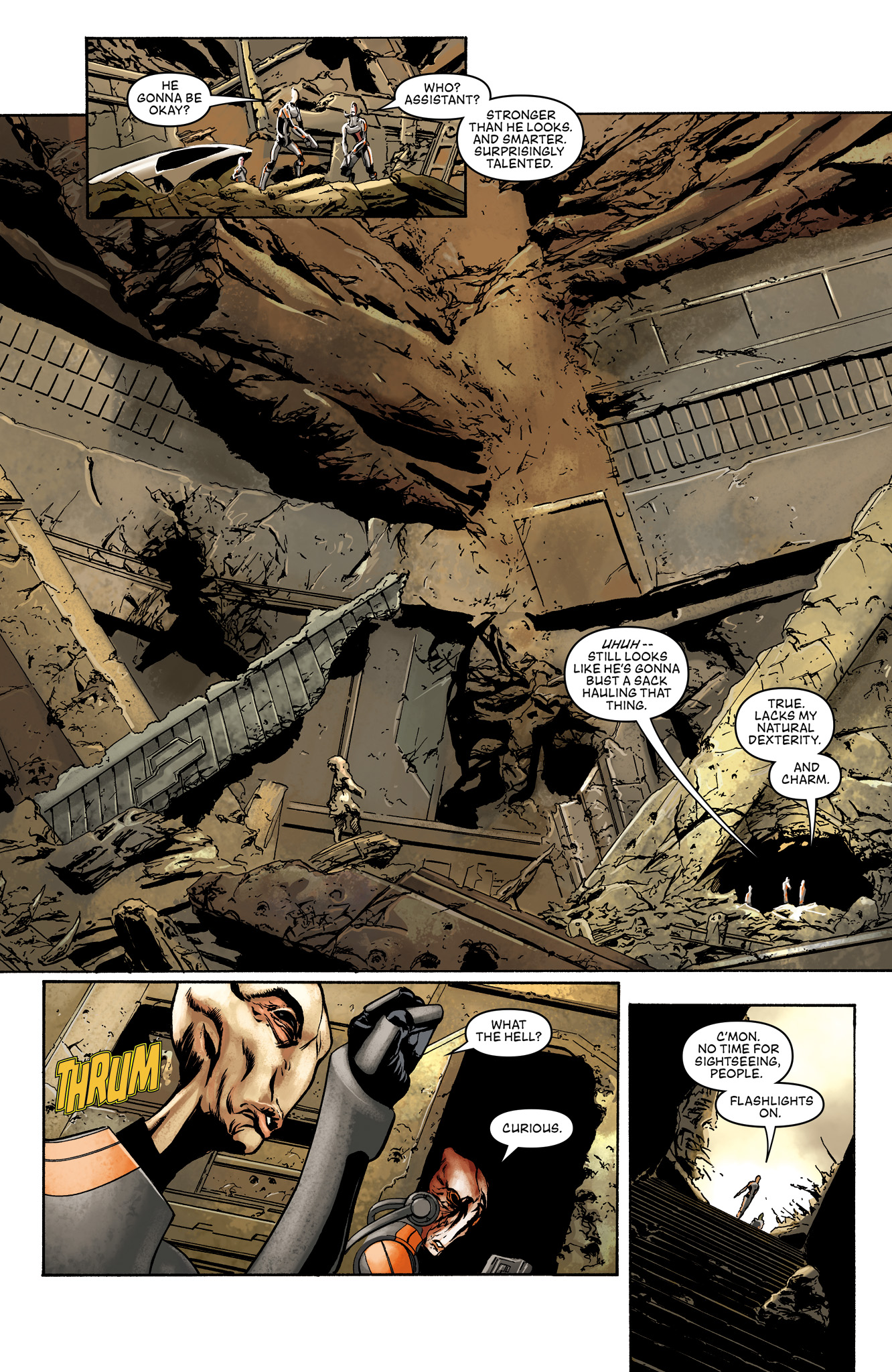Read online Mass Effect: Foundation comic -  Issue #9 - 12