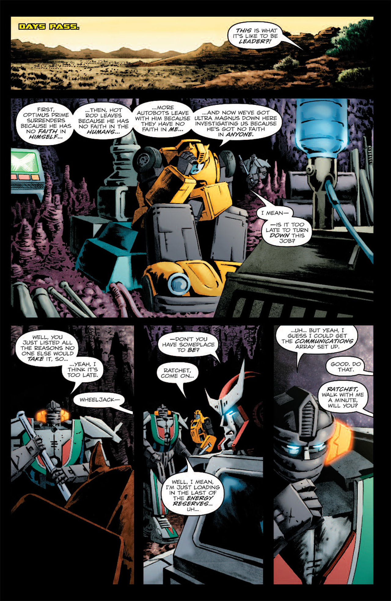 Read online The Transformers: Bumblebee comic -  Issue #1 - 6