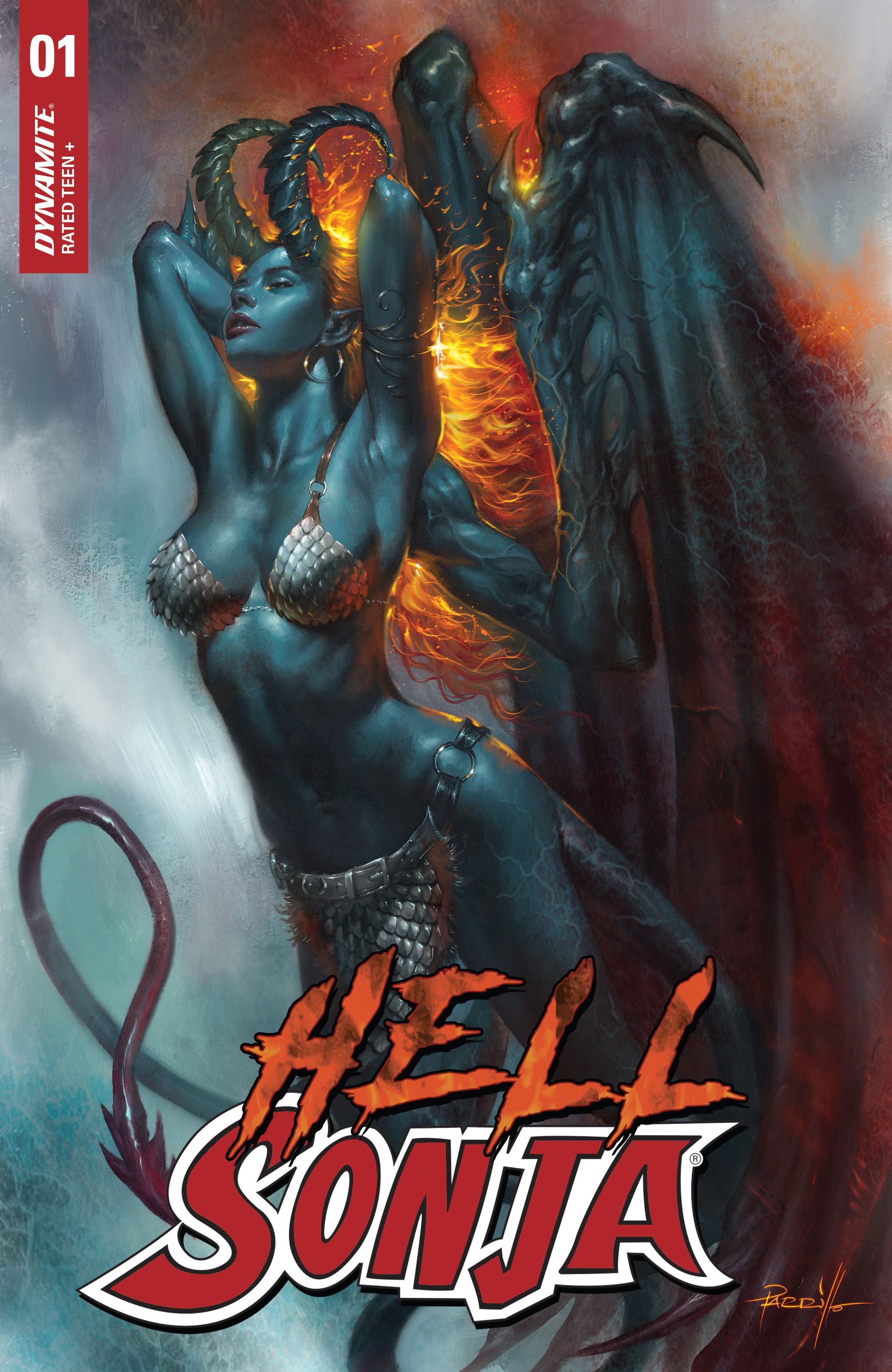 Read online Hell Sonja comic -  Issue #1 - 1